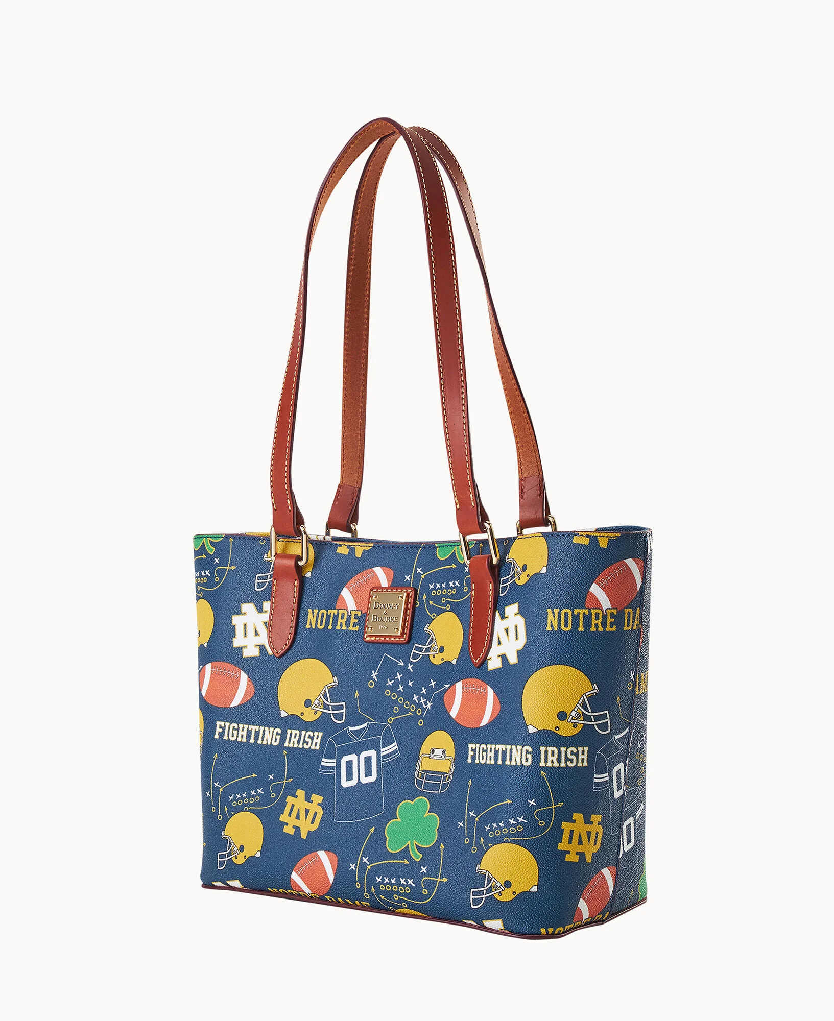 Collegiate University of Notre Dame Small Jessie Tote - Image 2