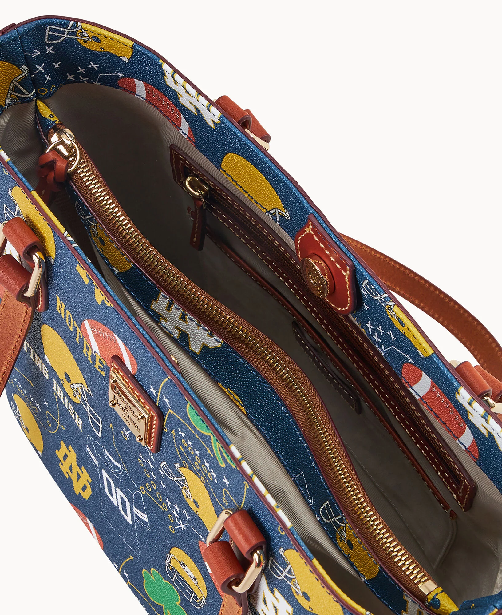 Collegiate University of Notre Dame Small Jessie Tote - Image 3