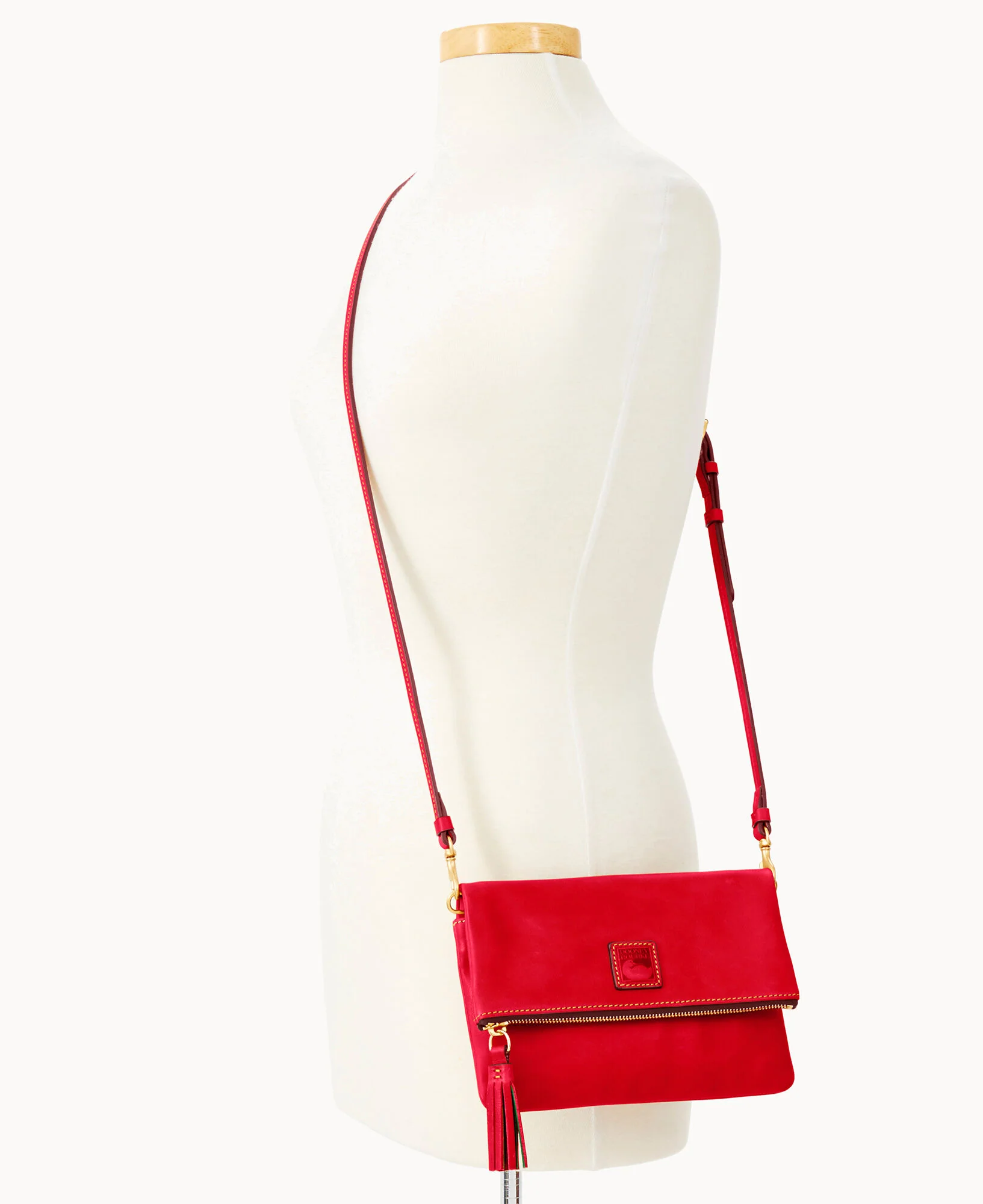 Florentine Foldover Zip Crossbody - Image 15