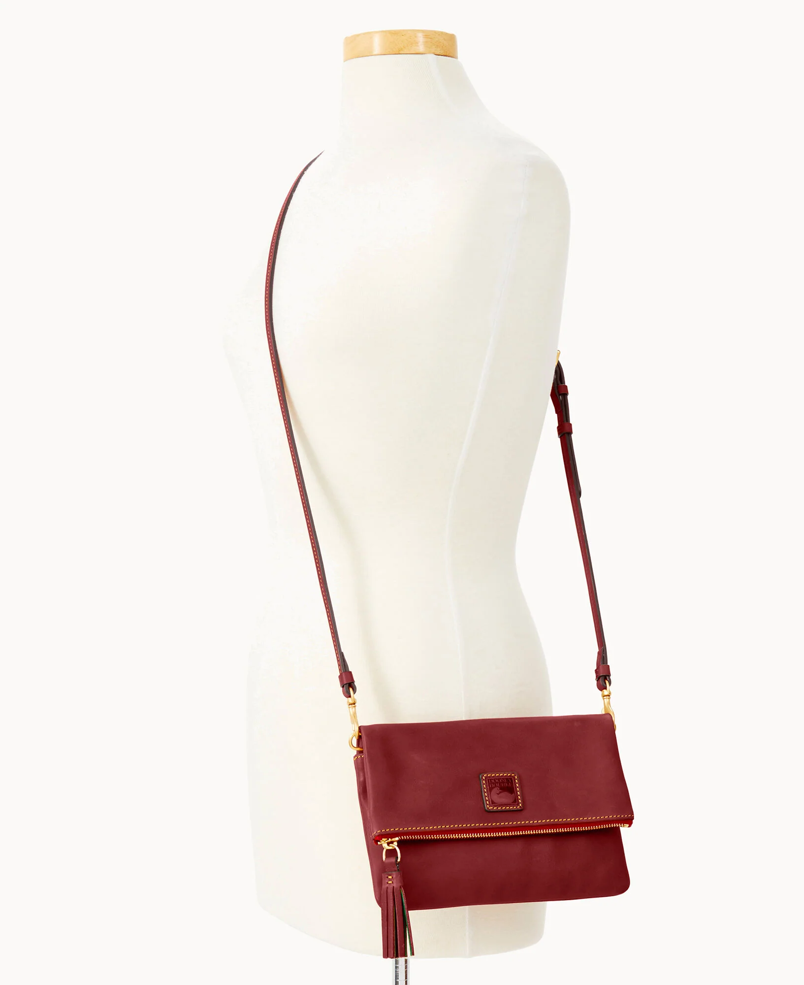 Florentine Foldover Zip Crossbody - Image 5