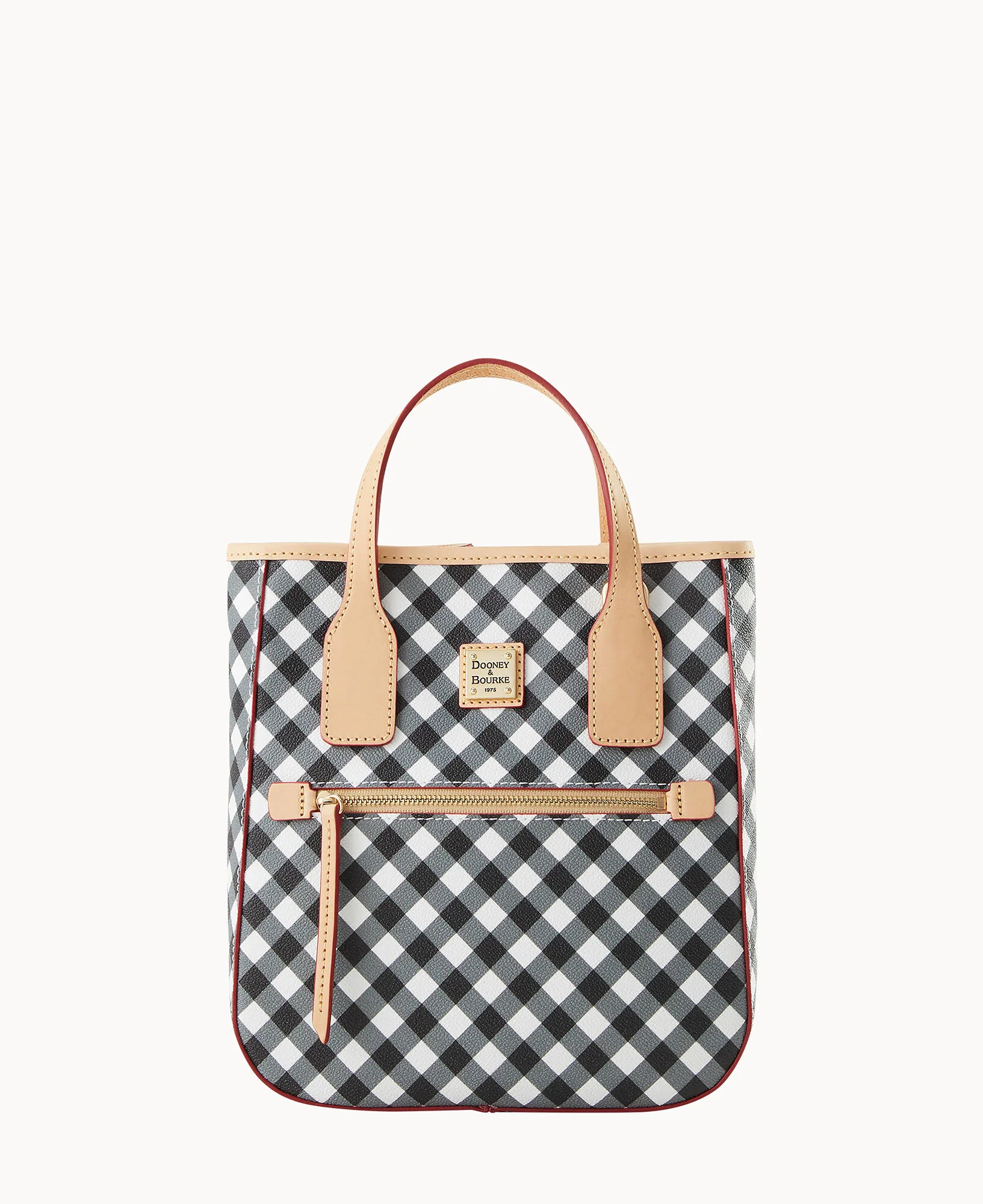 Gingham II Small Handle Tote - Image 5