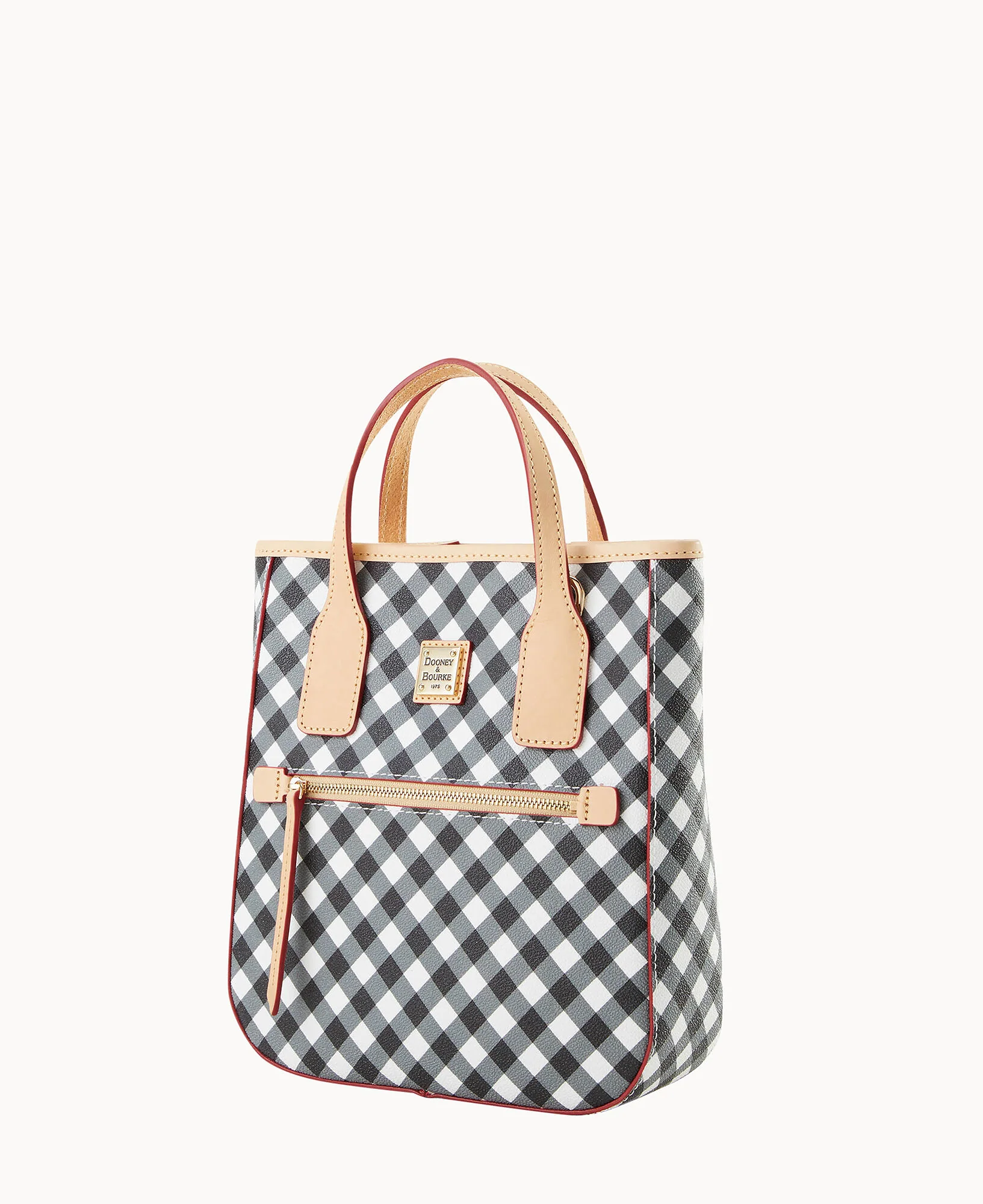 Gingham II Small Handle Tote - Image 6
