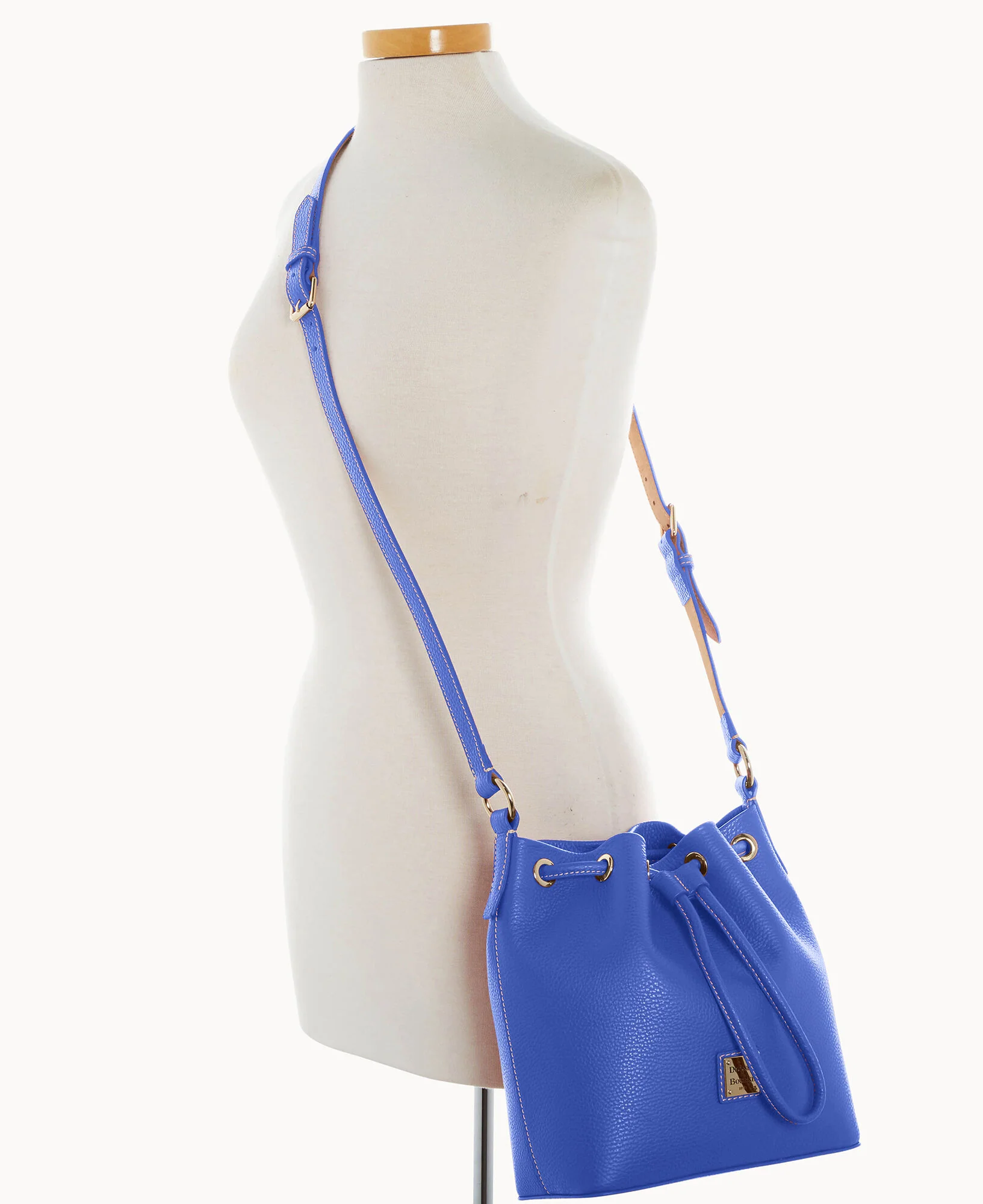 Lucca Leather Crossbody Drawstring - Image 24