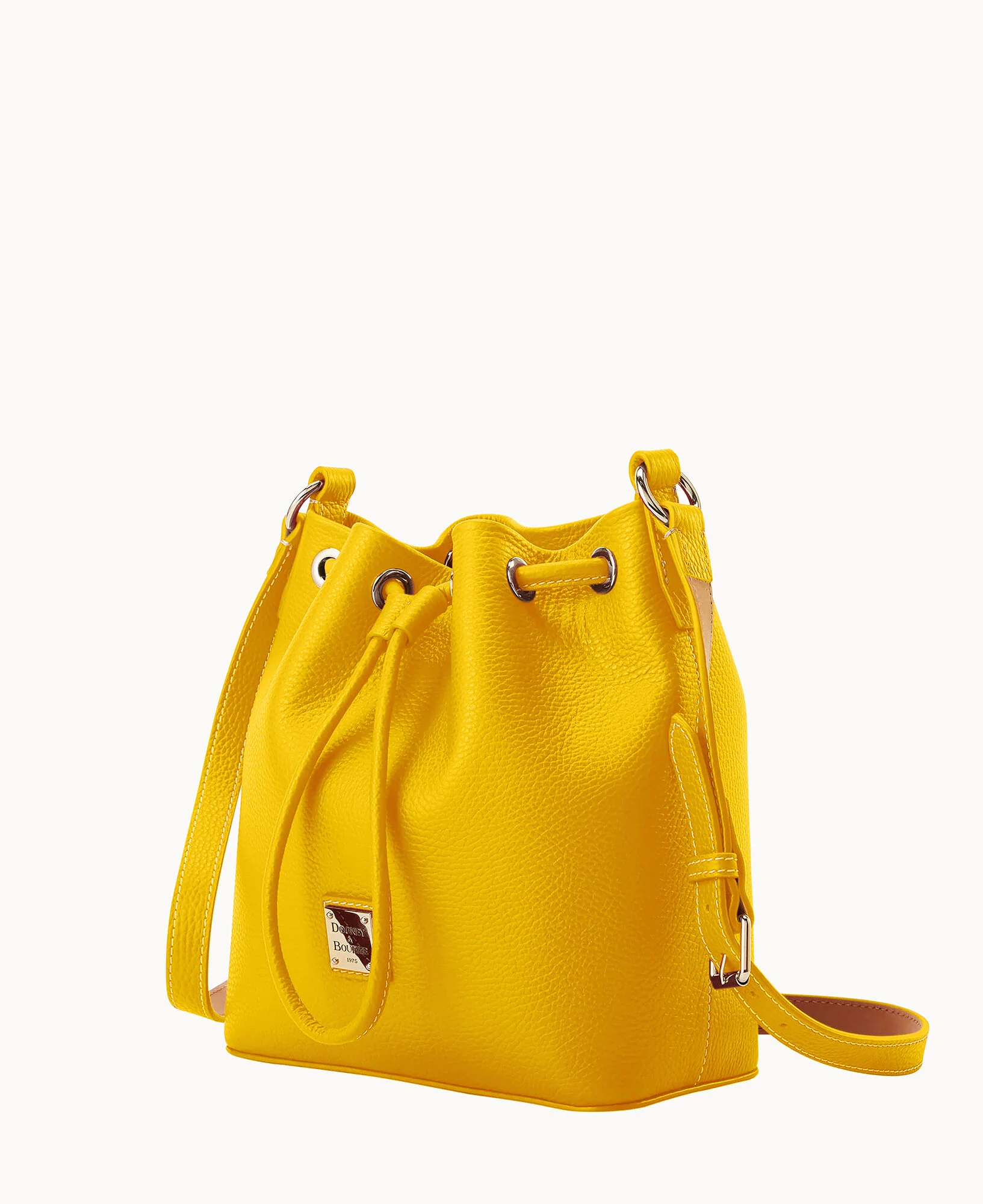 Lucca Leather Crossbody Drawstring - Image 30