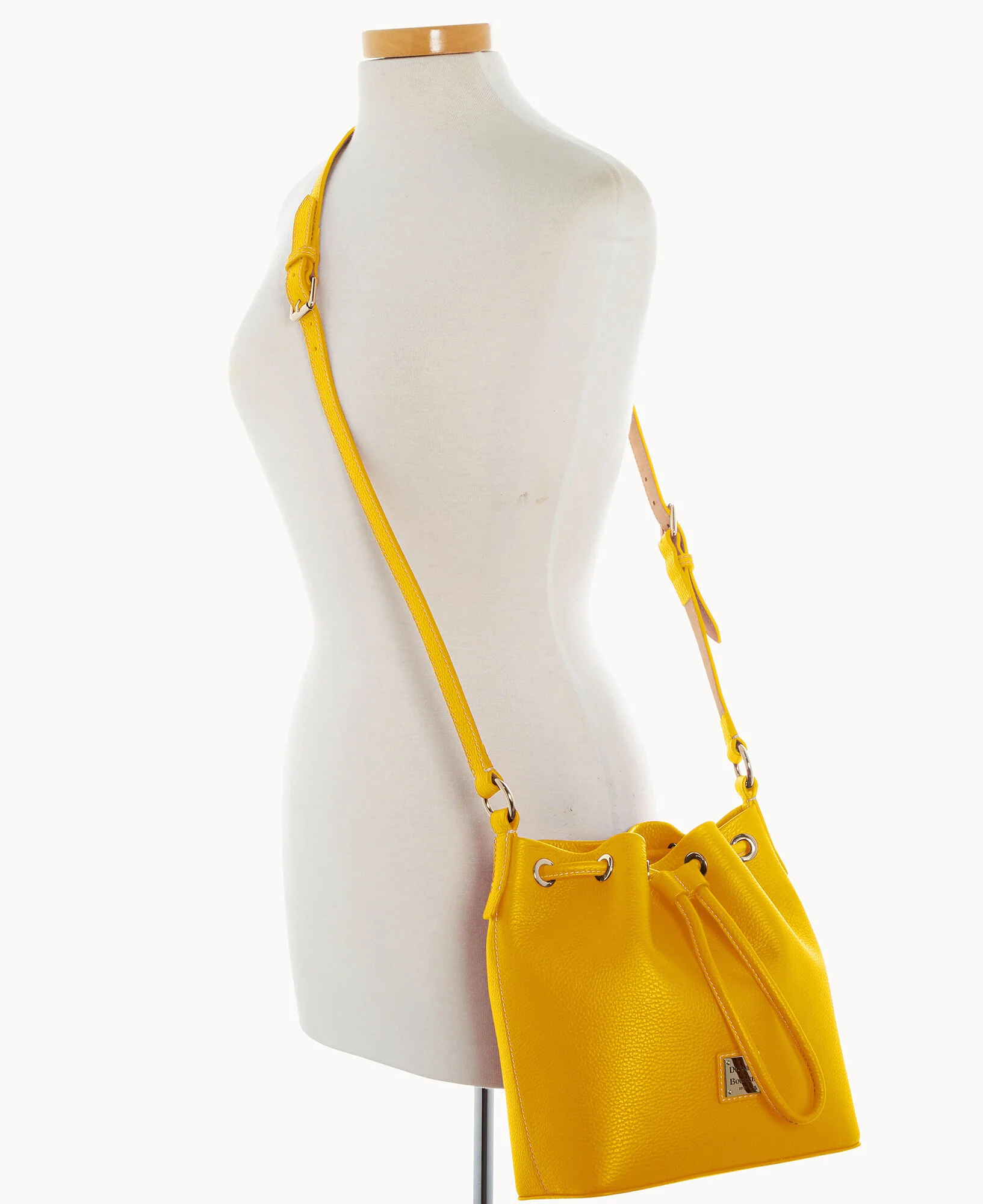 Lucca Leather Crossbody Drawstring - Image 32