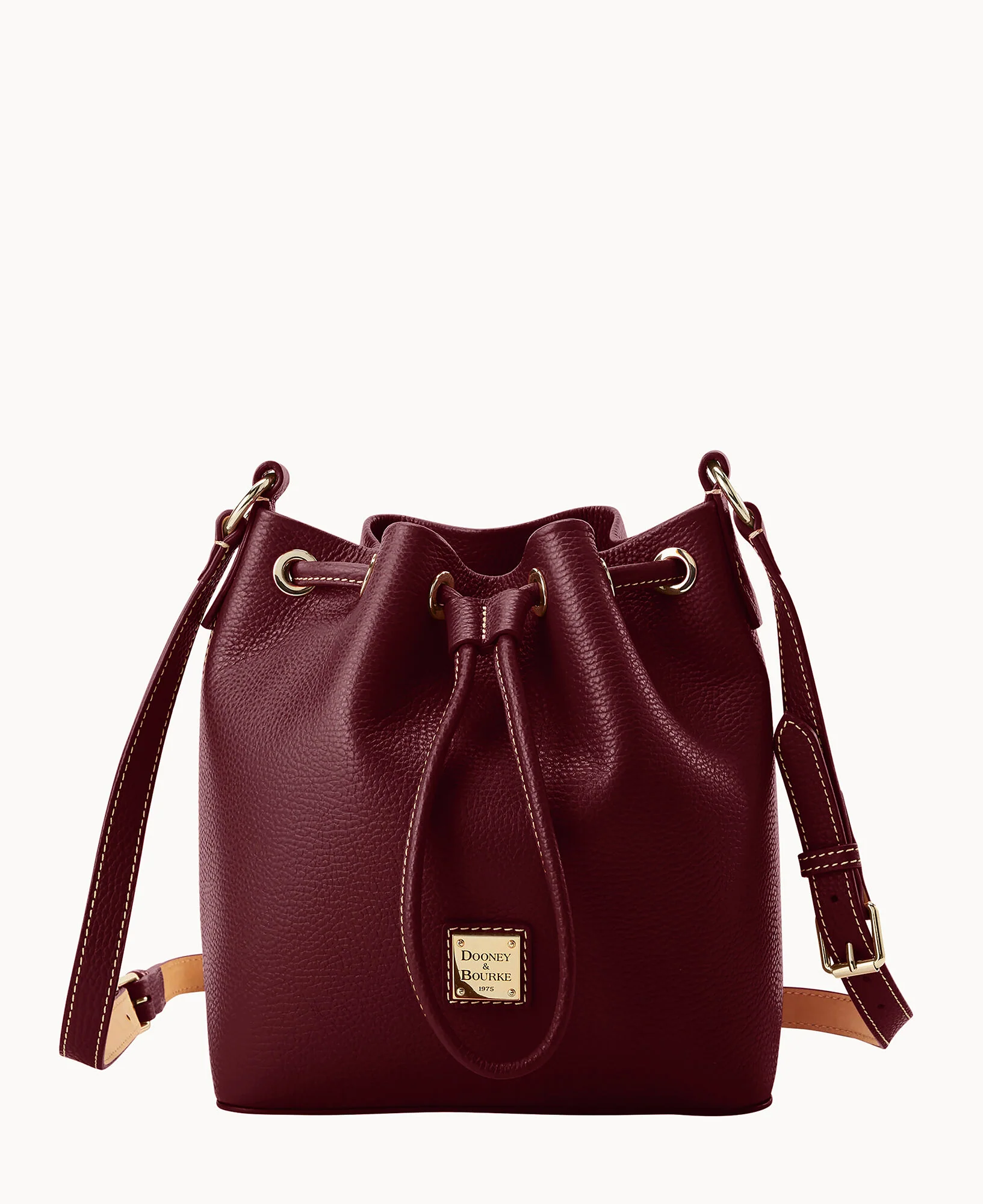 Lucca Leather Crossbody Drawstring - Image 33