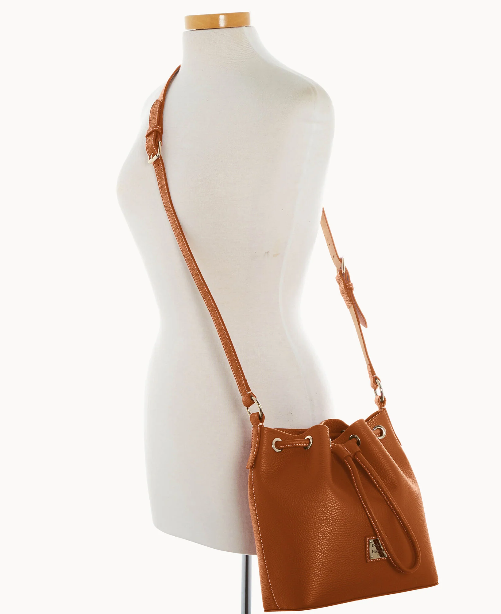 Lucca Leather Crossbody Drawstring - Image 40