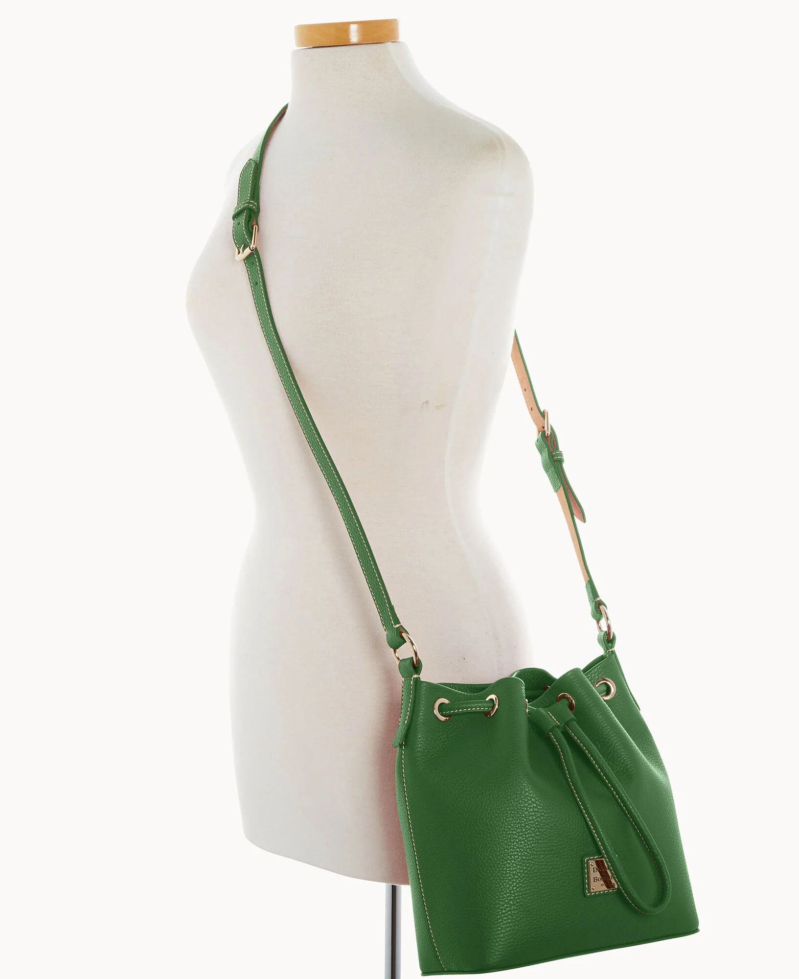 Lucca Leather Crossbody Drawstring - Image 56