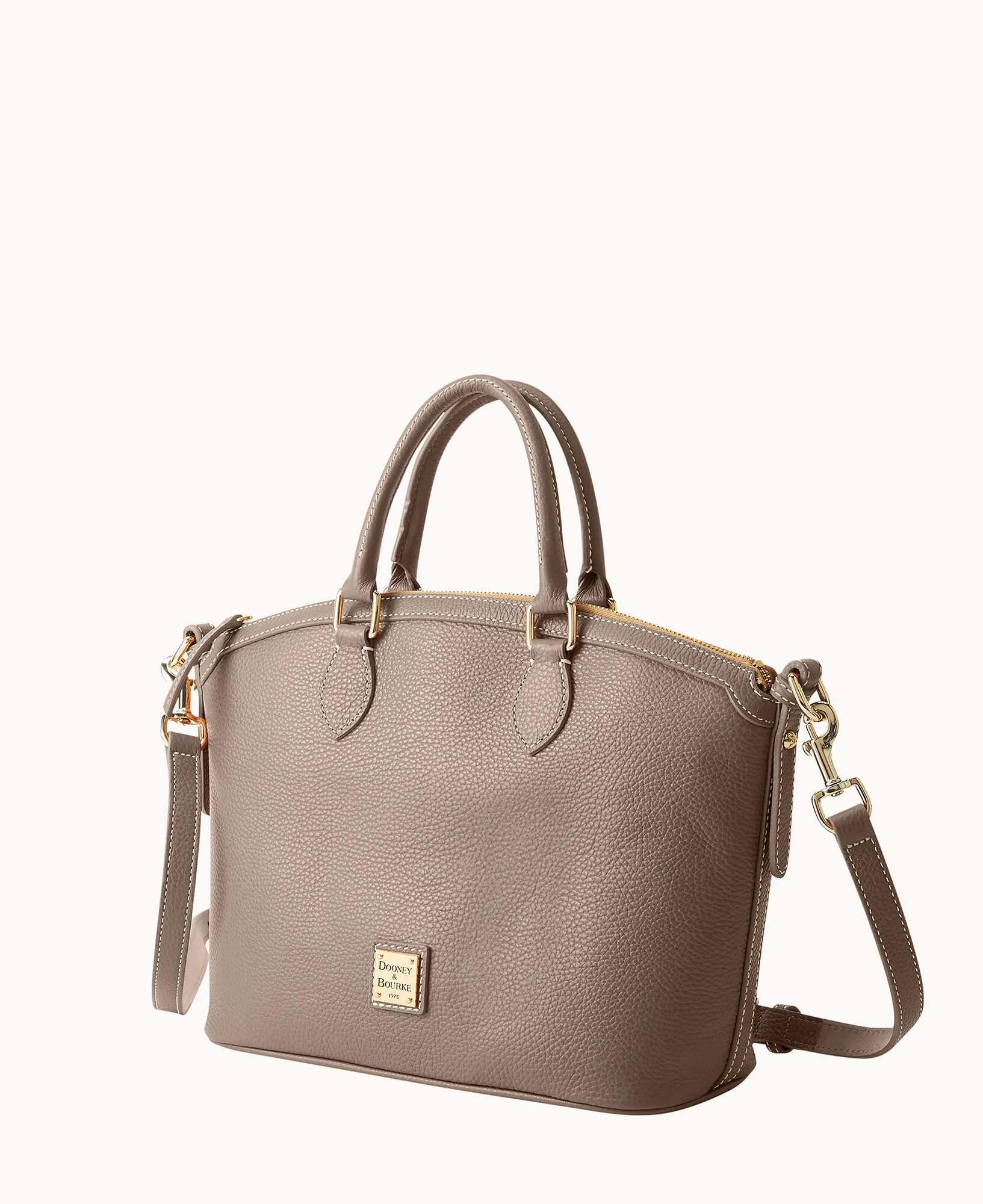 Lucca Leather Domed Satchel - Image 22