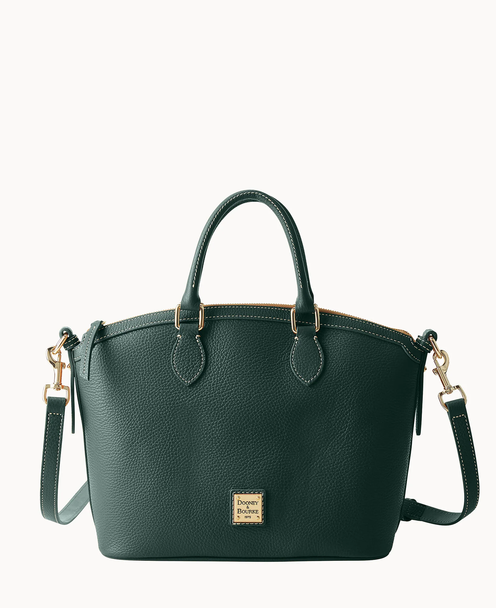 Lucca Leather Domed Satchel - Image 29