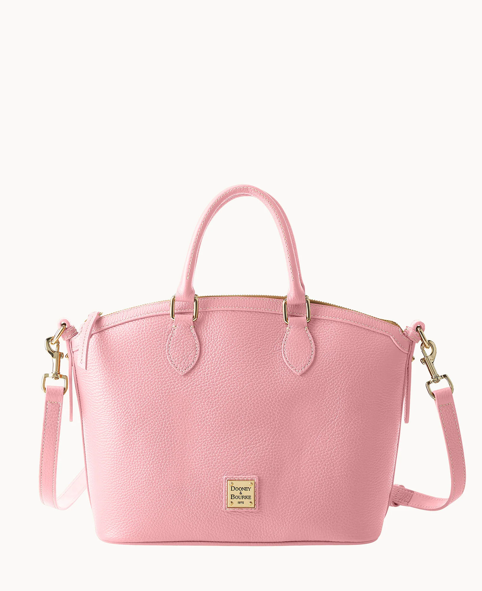 Lucca Leather Domed Satchel - Image 37