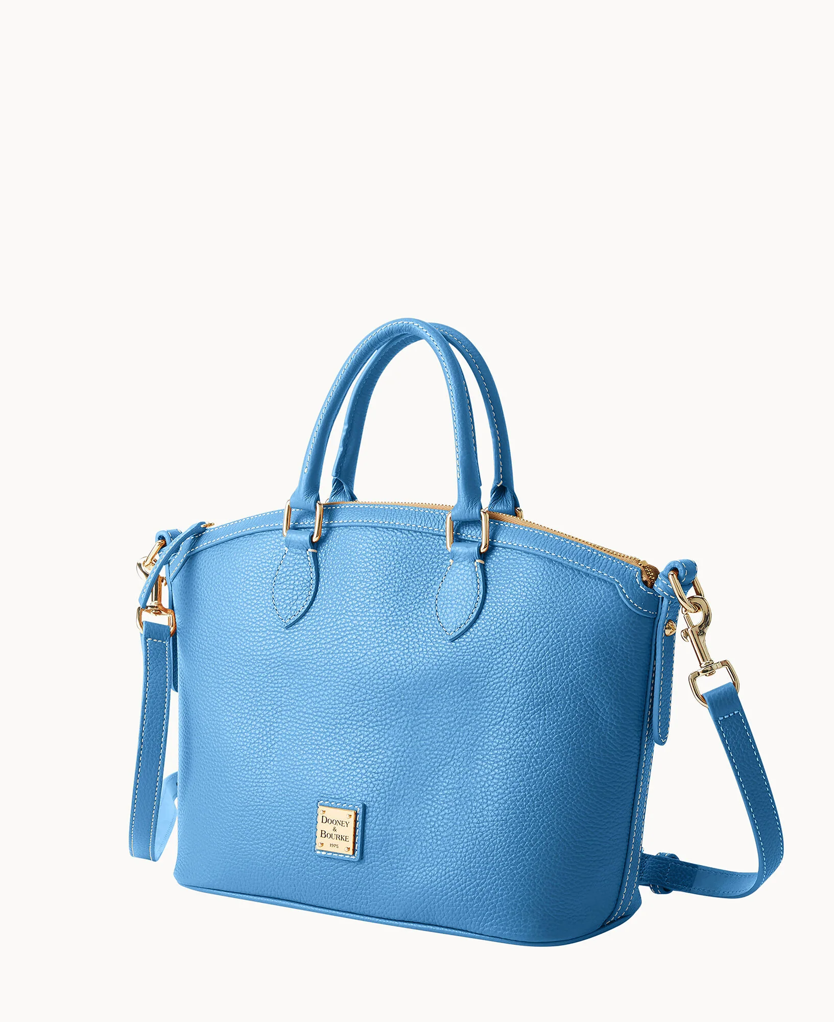 Lucca Leather Domed Satchel - Image 50