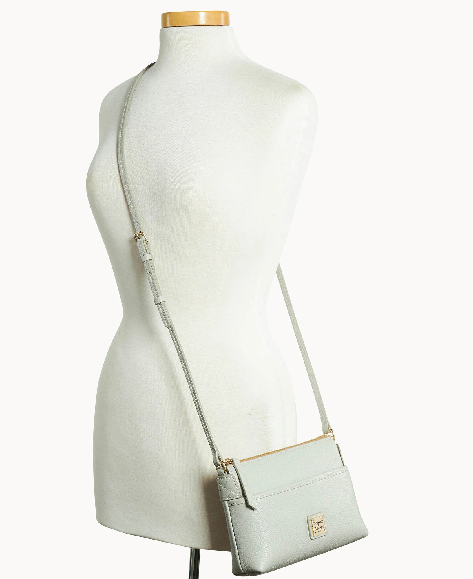 Lucca Leather Ginger Crossbody - Image 12