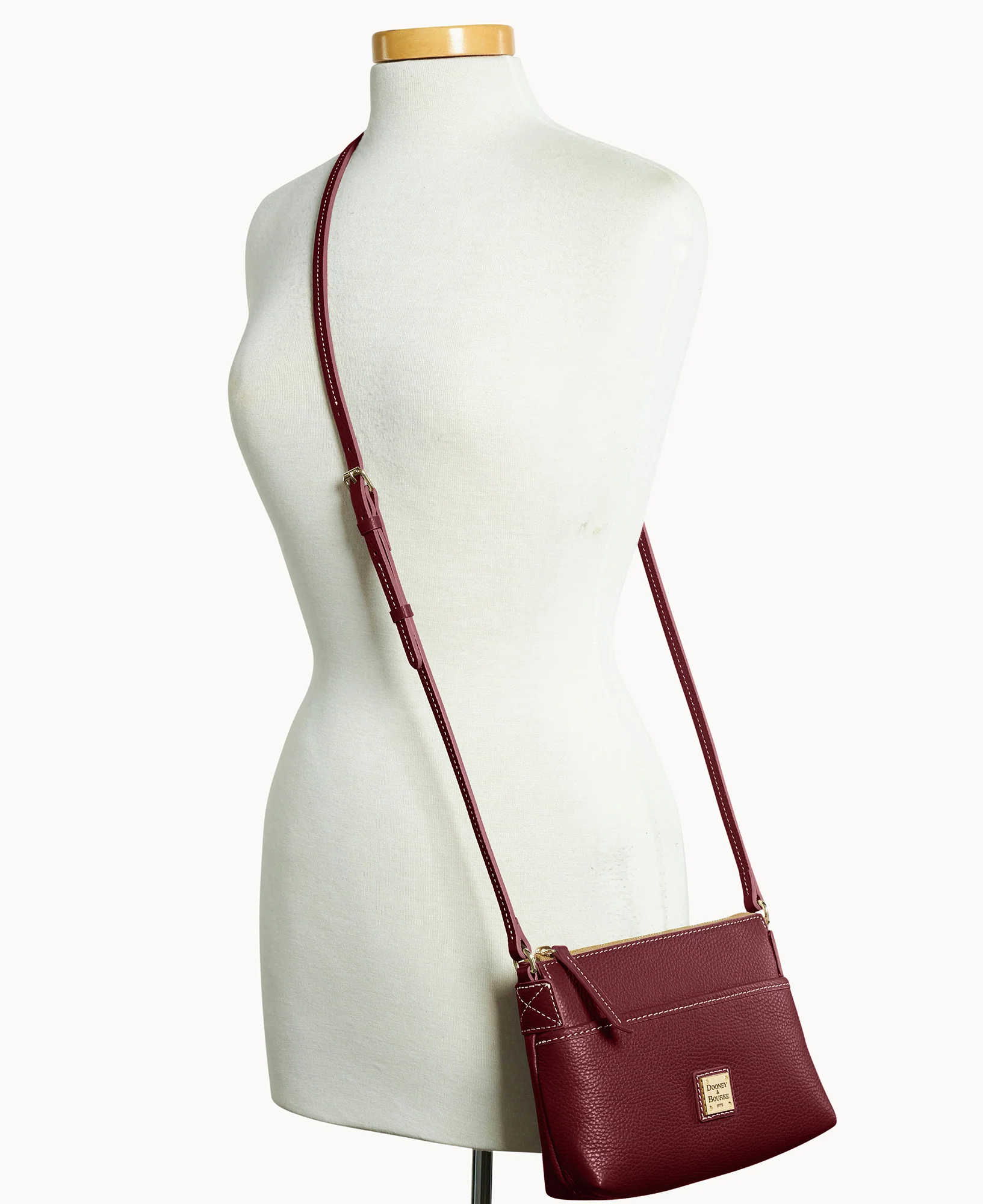 Lucca Leather Ginger Crossbody - Image 32