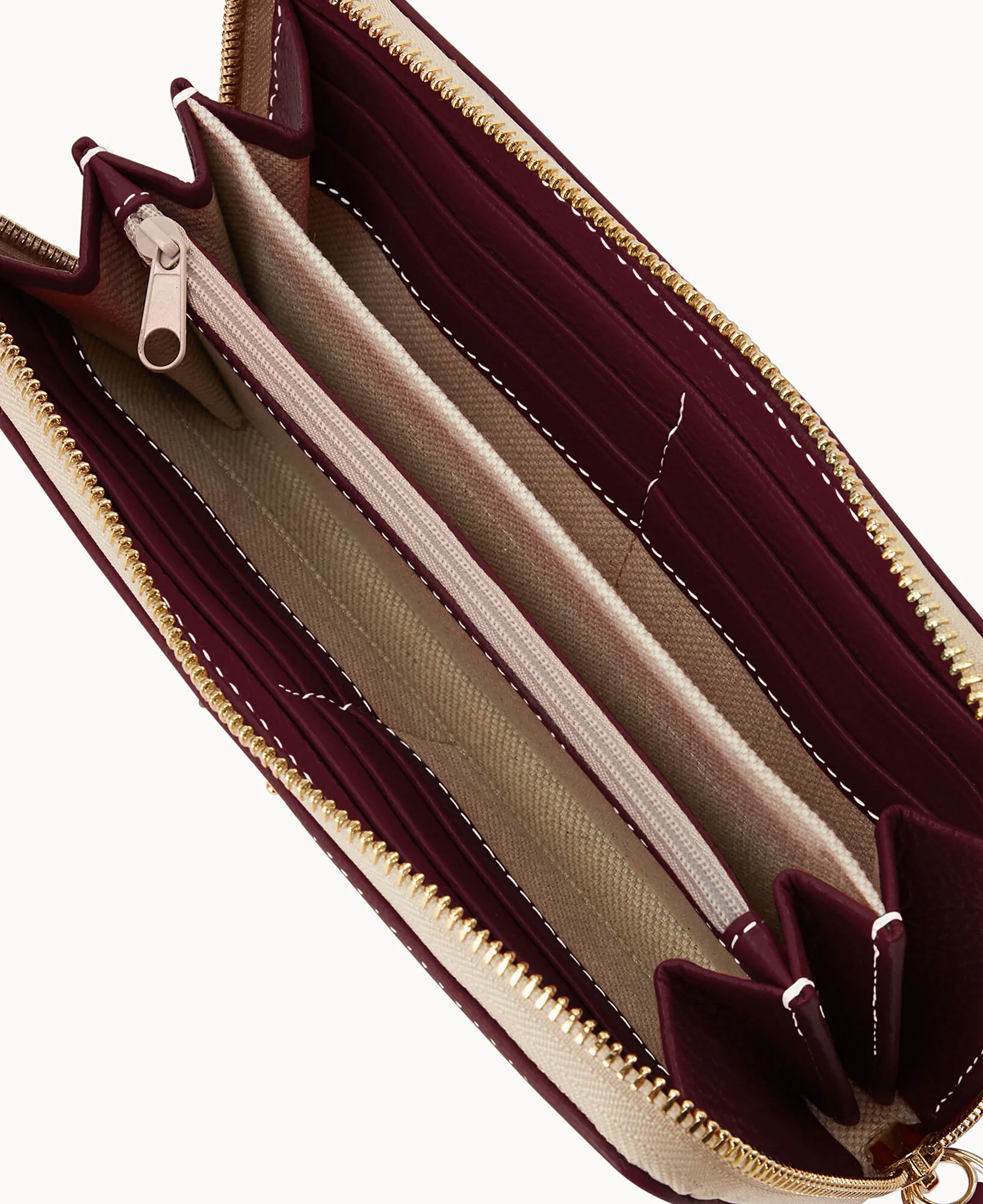 Lucca Leather Large Zip Around Wristlet - Image 21