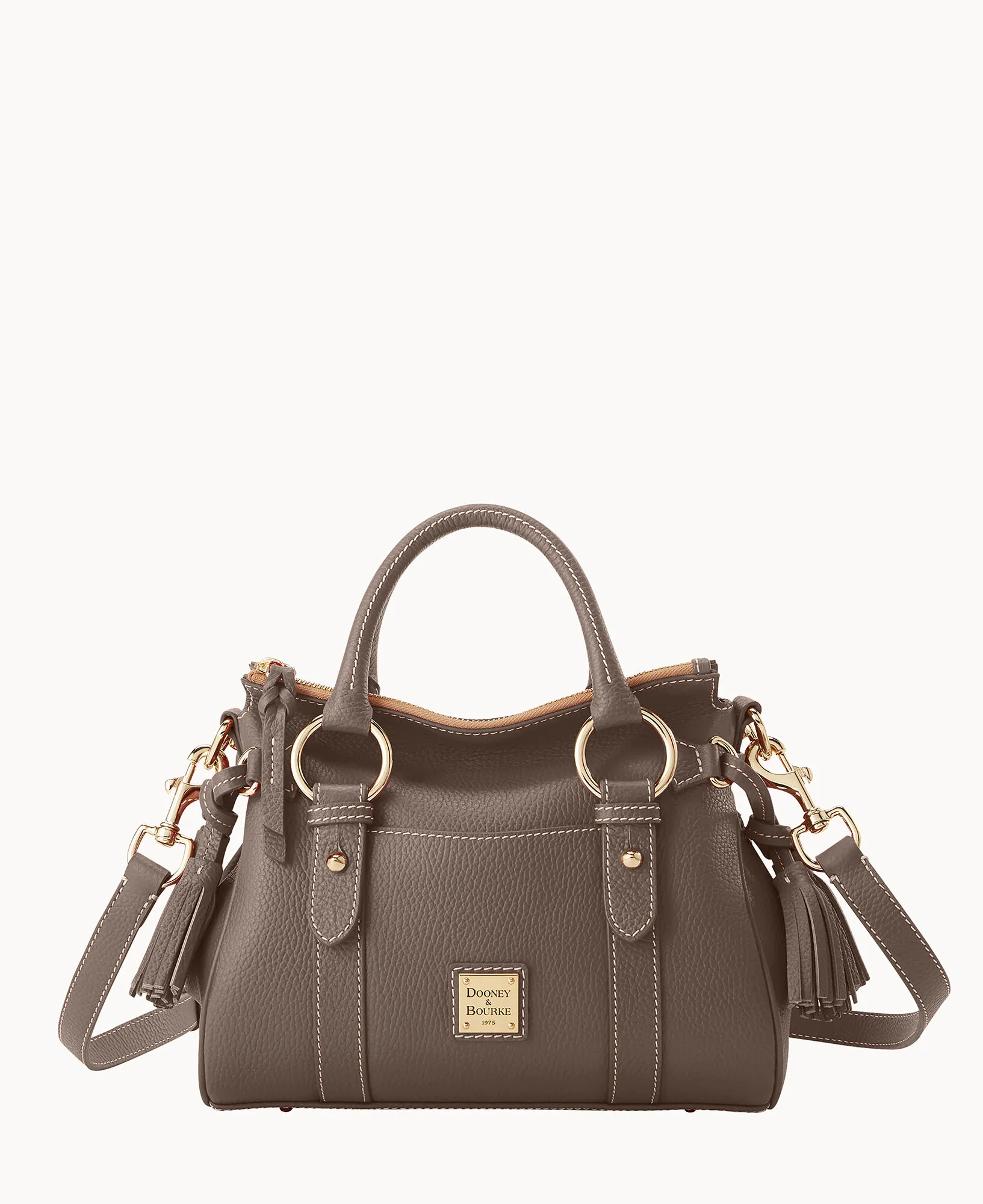 Lucca Leather Satchel With Pocket - Image 21