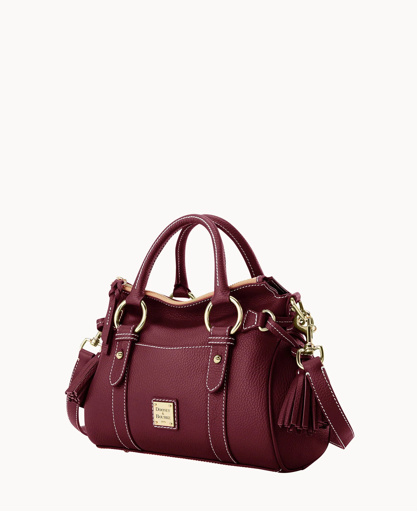 Lucca Leather Satchel With Pocket - Image 27