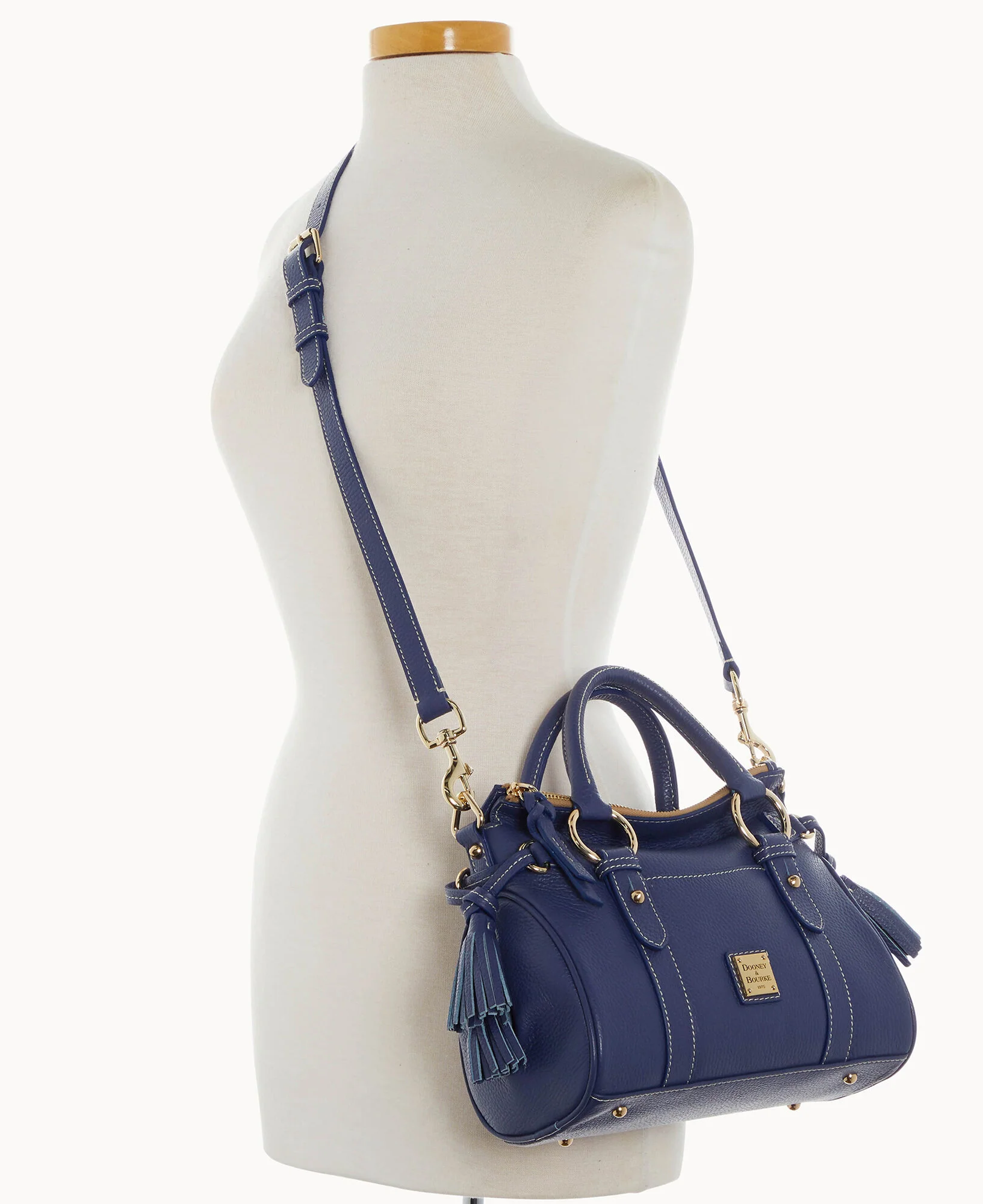 Lucca Leather Satchel With Pocket - Image 35