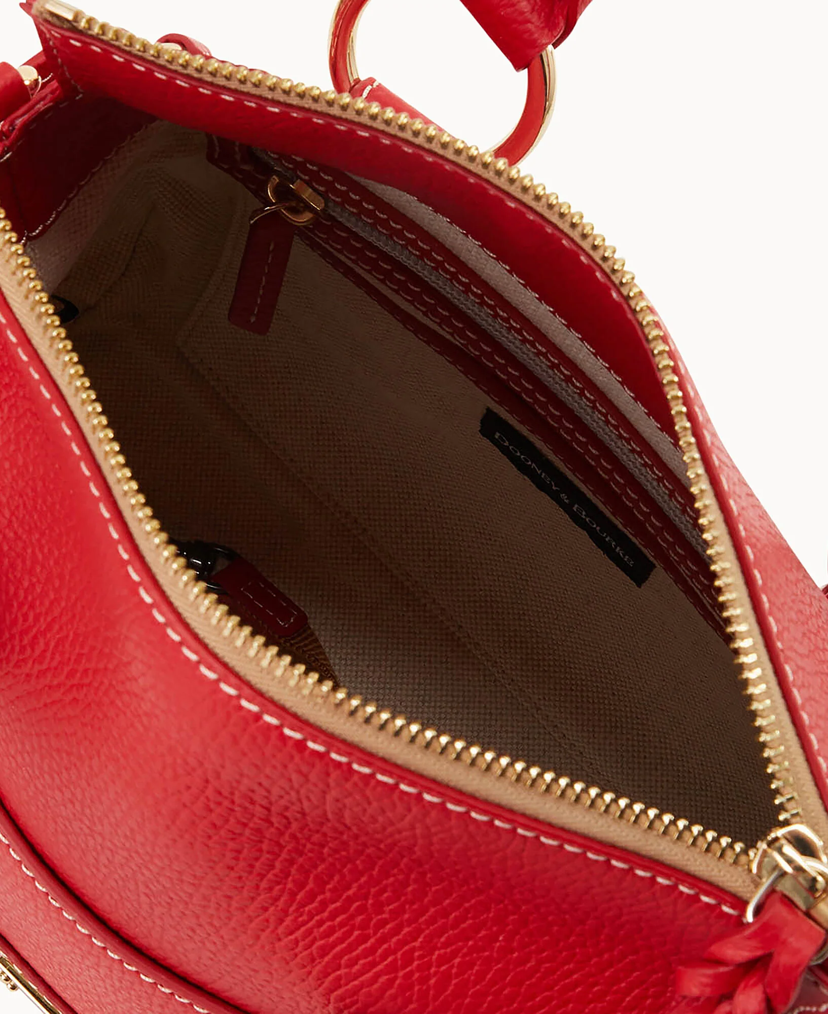 Lucca Leather Satchel With Pocket - Image 48