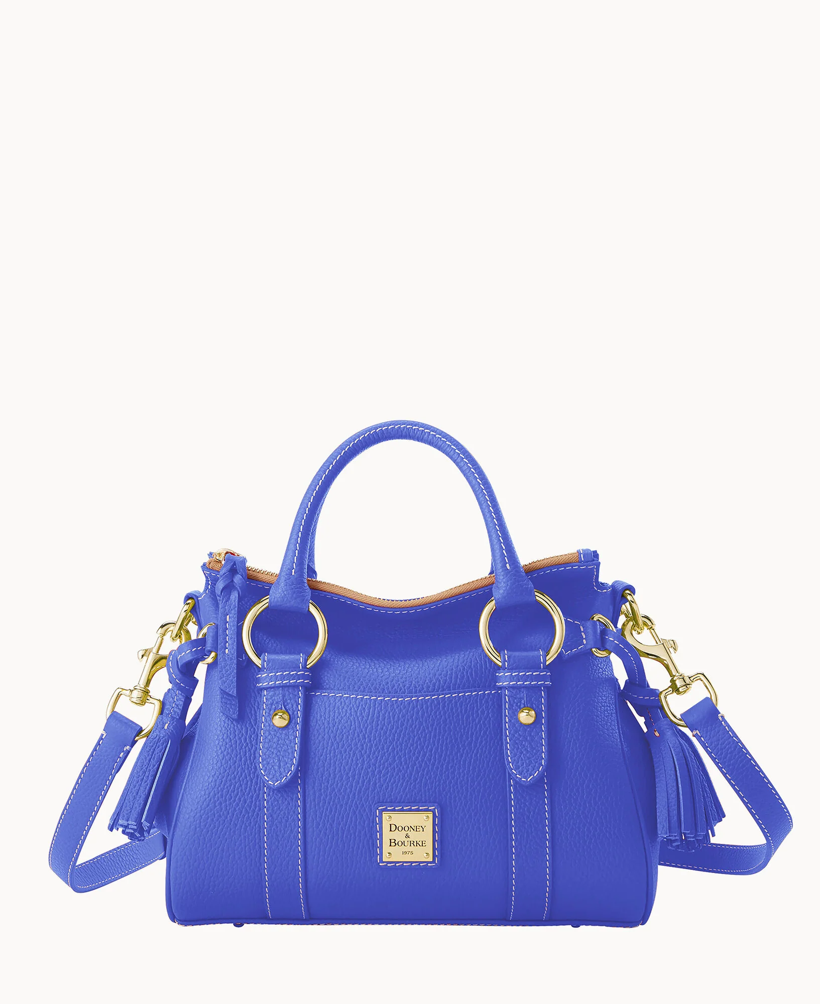 Lucca Leather Satchel With Pocket - Image 56