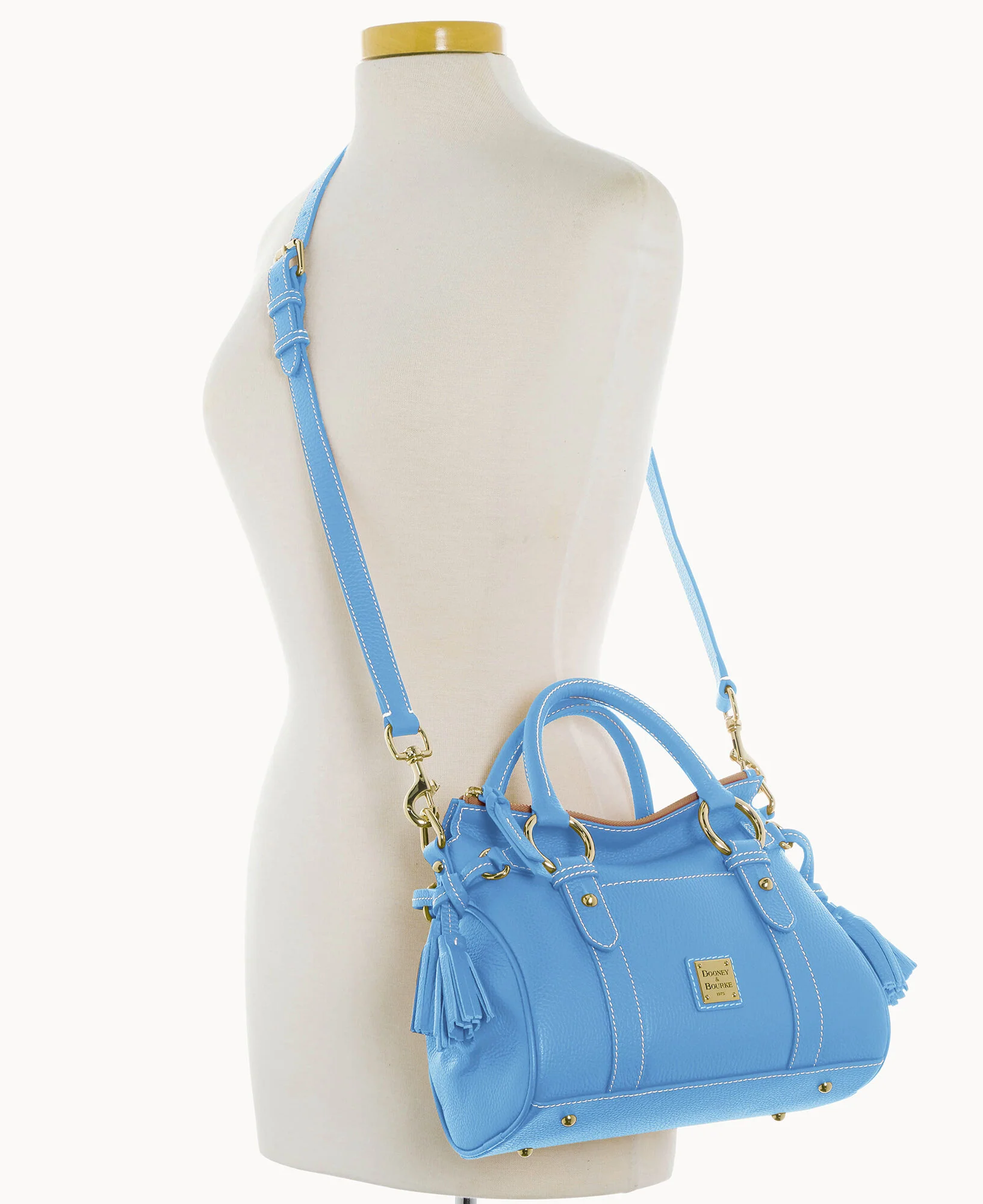 Lucca Leather Satchel With Pocket - Image 65