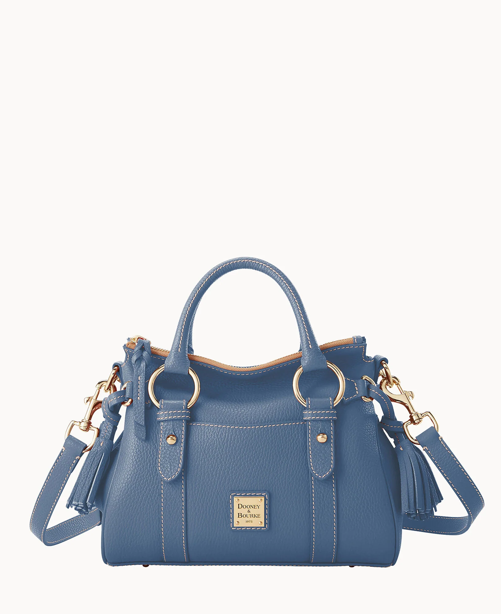 Lucca Leather Satchel With Pocket - Image 76