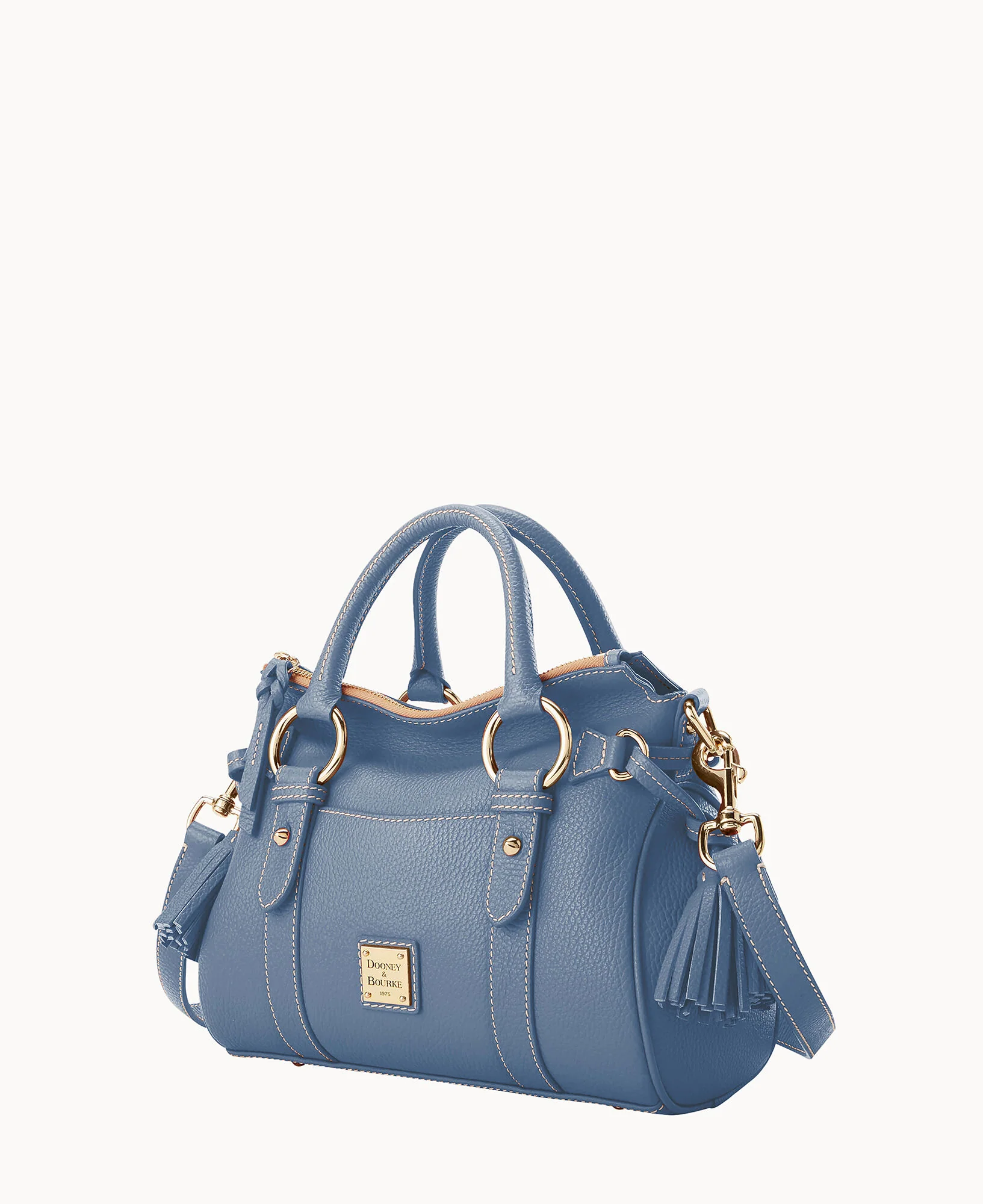 Lucca Leather Satchel With Pocket - Image 77