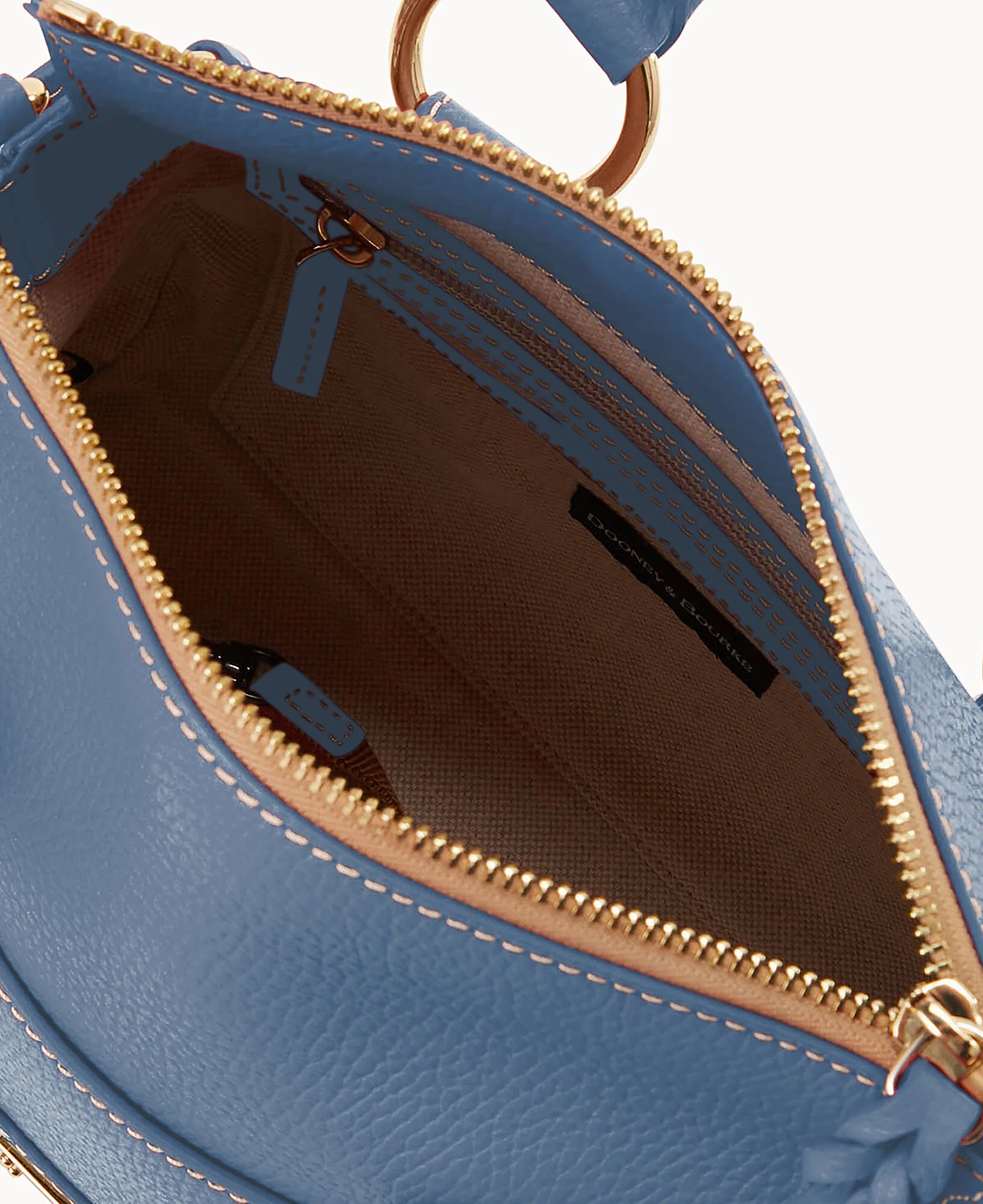 Lucca Leather Satchel With Pocket - Image 78