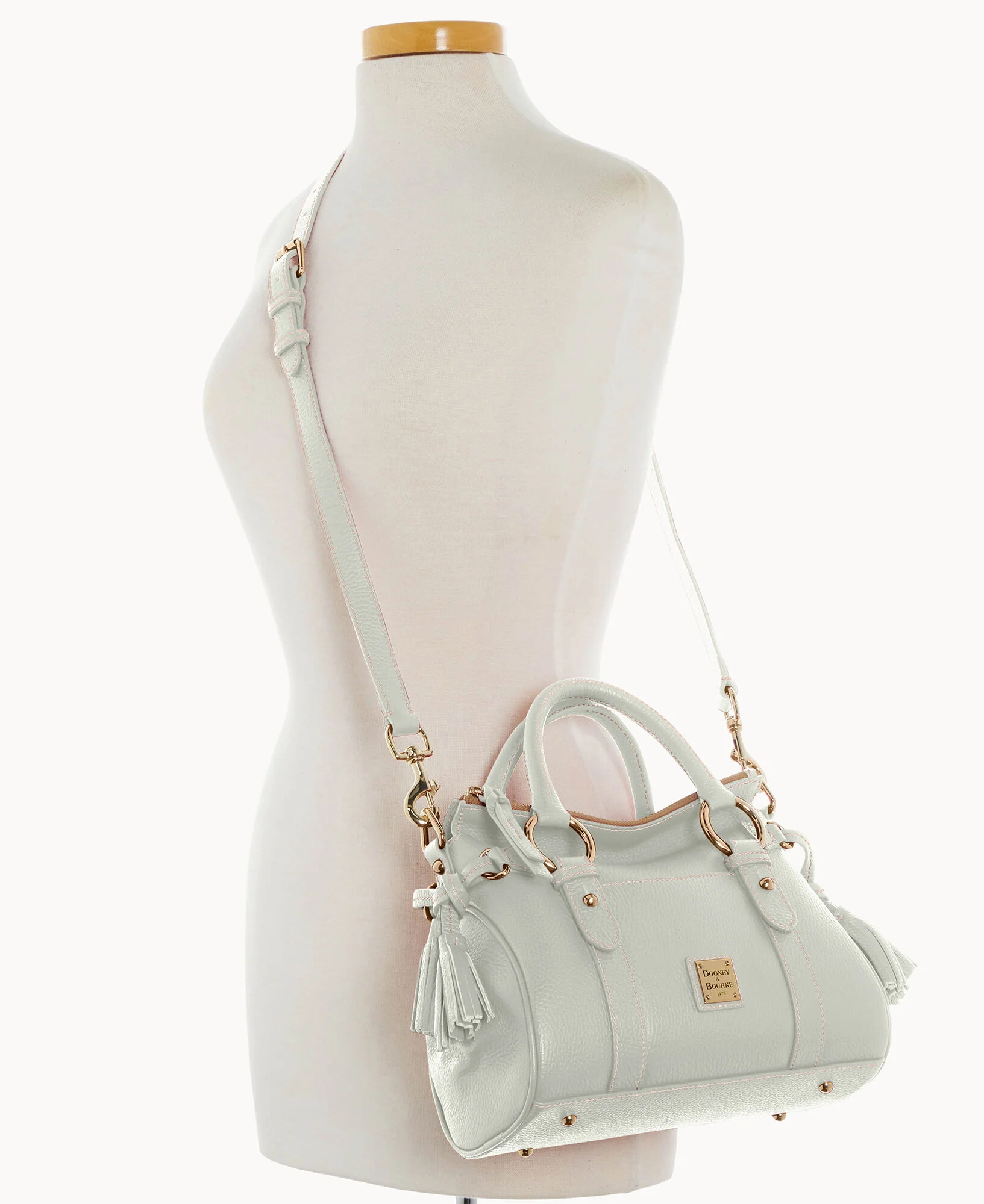 Lucca Leather Satchel With Pocket - Image 90