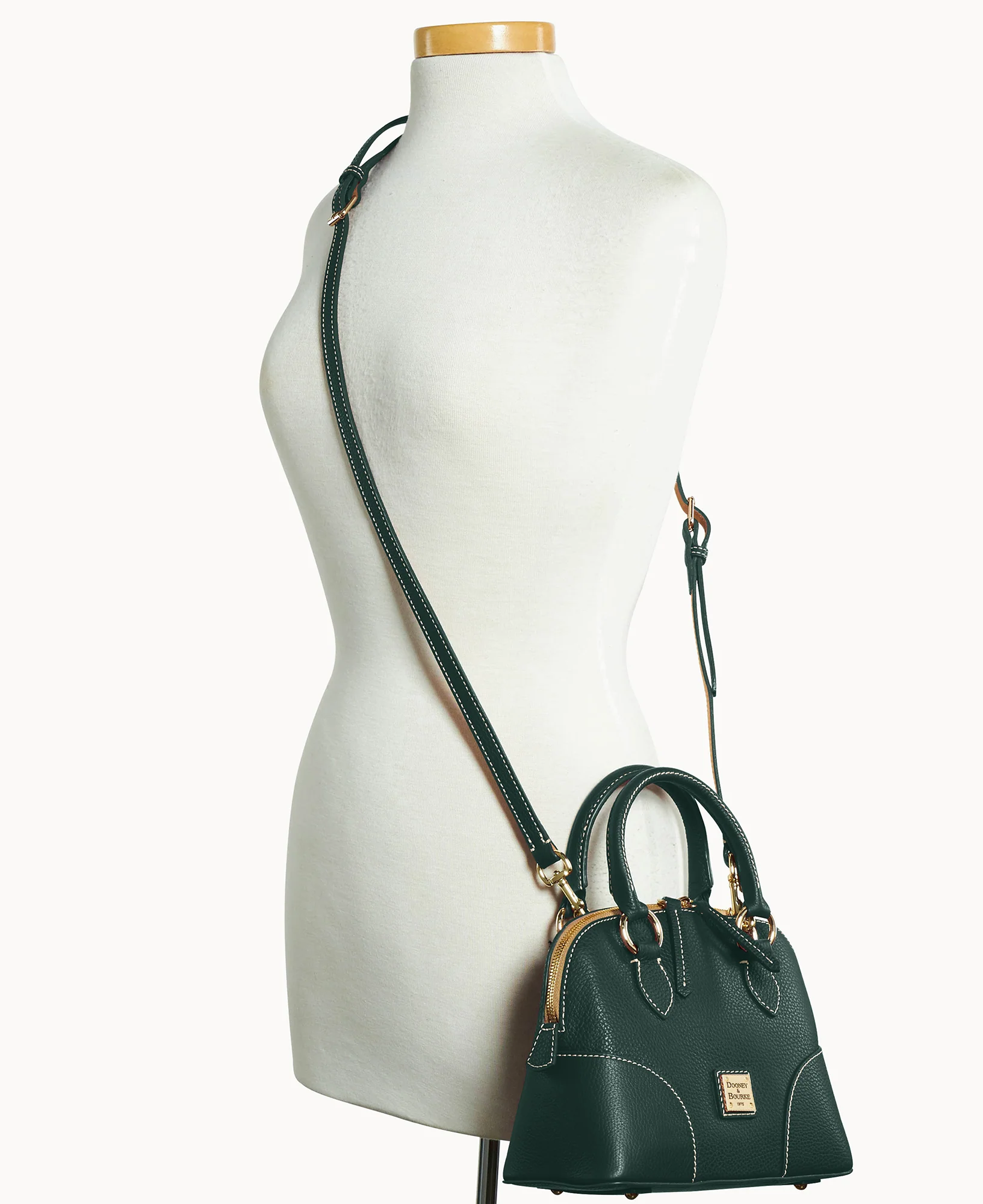 Lucca Leather Small Satchel - Image 44