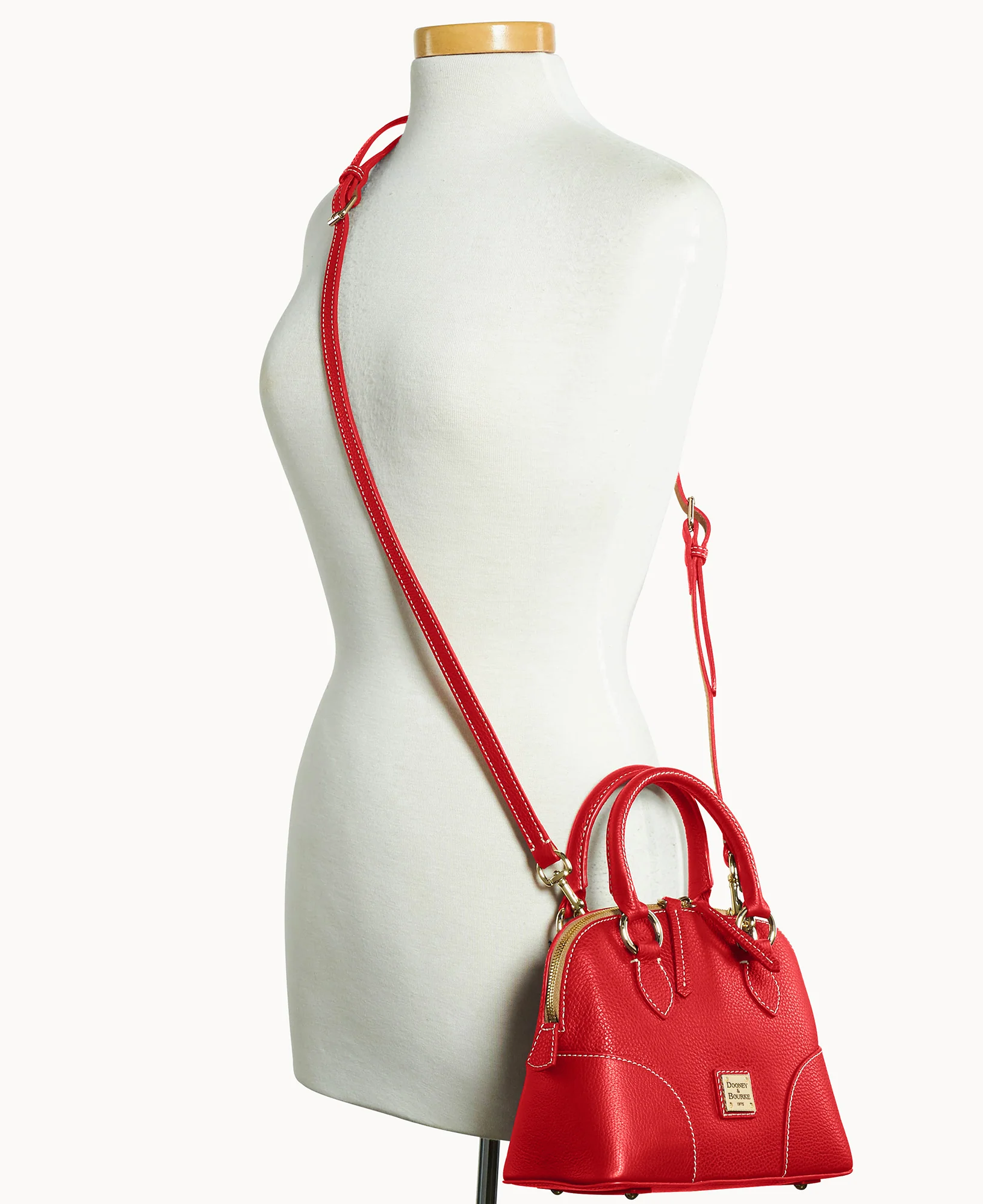 Lucca Leather Small Satchel - Image 60