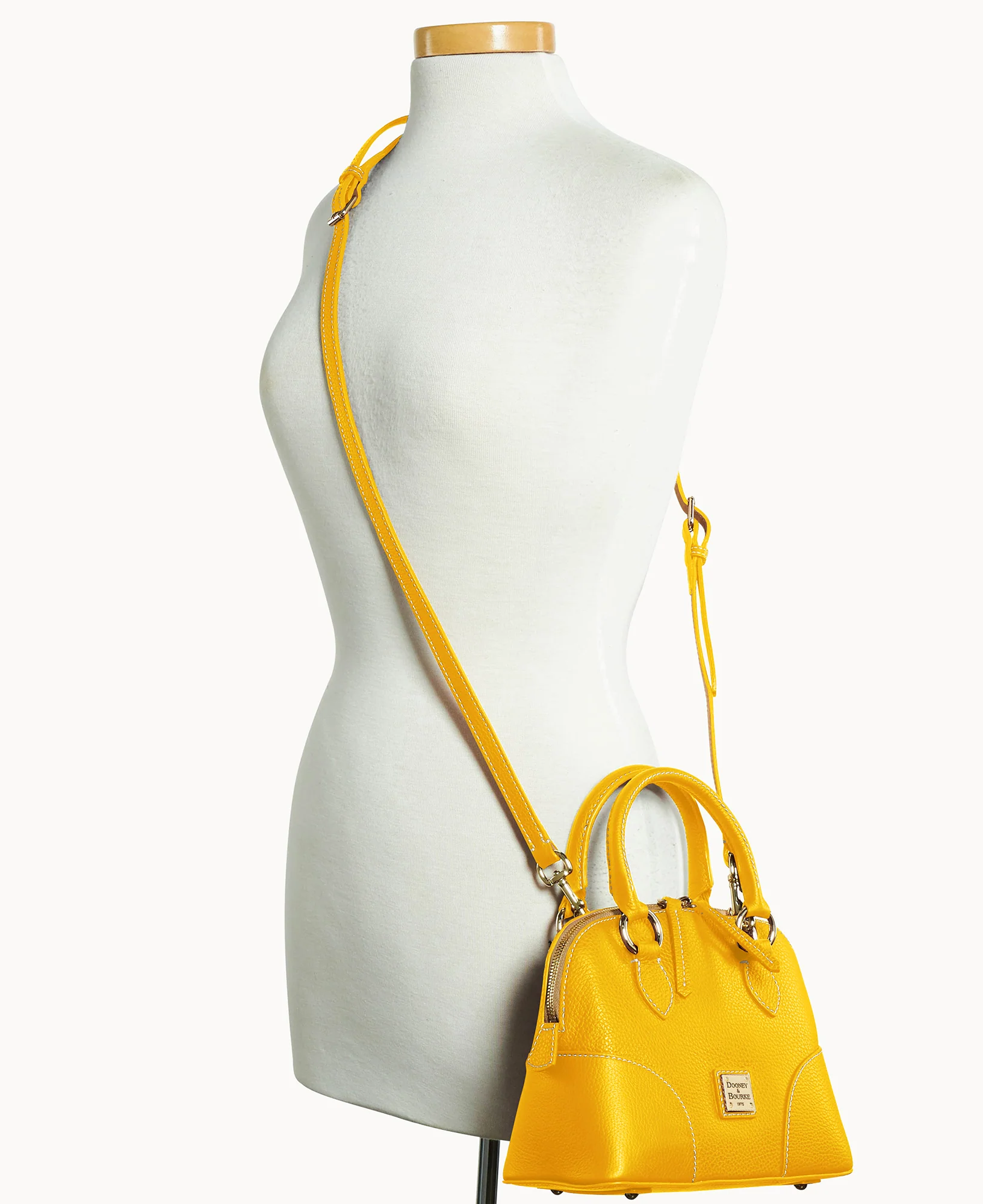 Lucca Leather Small Satchel - Image 68