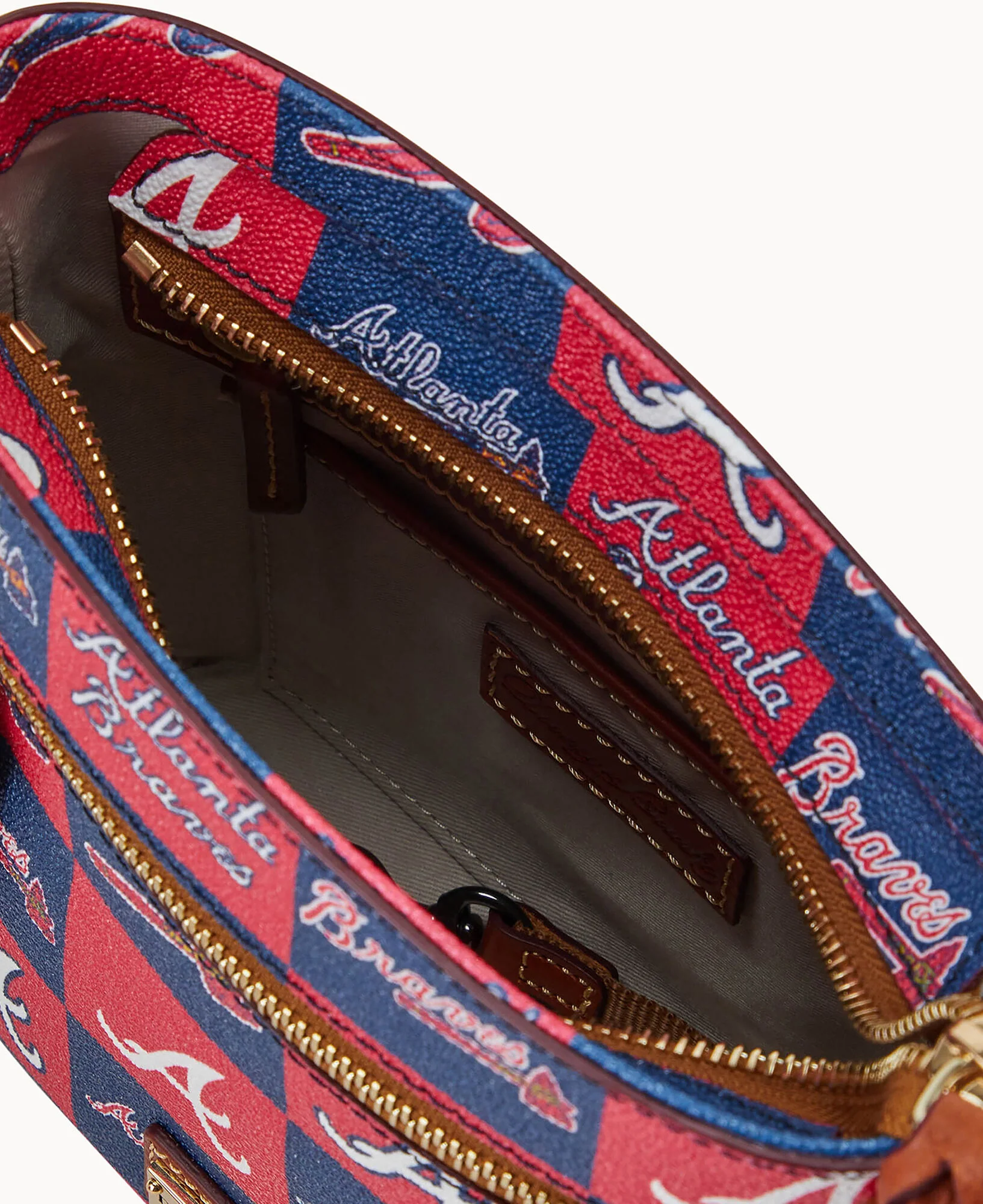 MLB Braves Small Zip Crossbody - Image 3