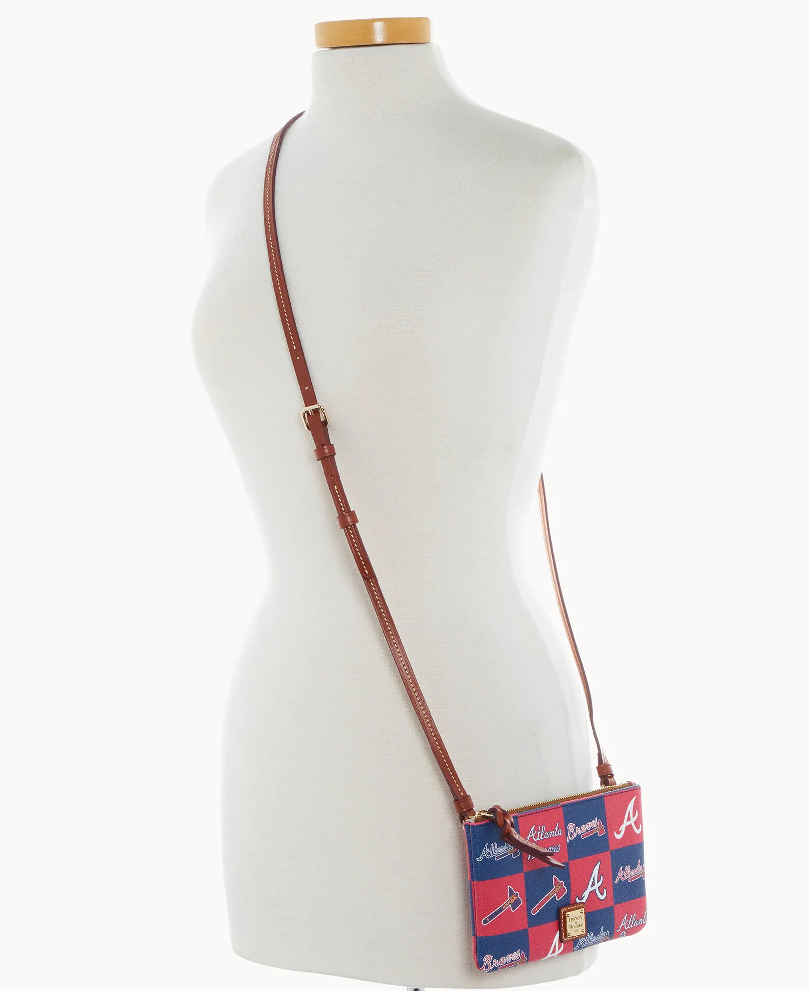 MLB Braves Top Zip Crossbody - Image 3