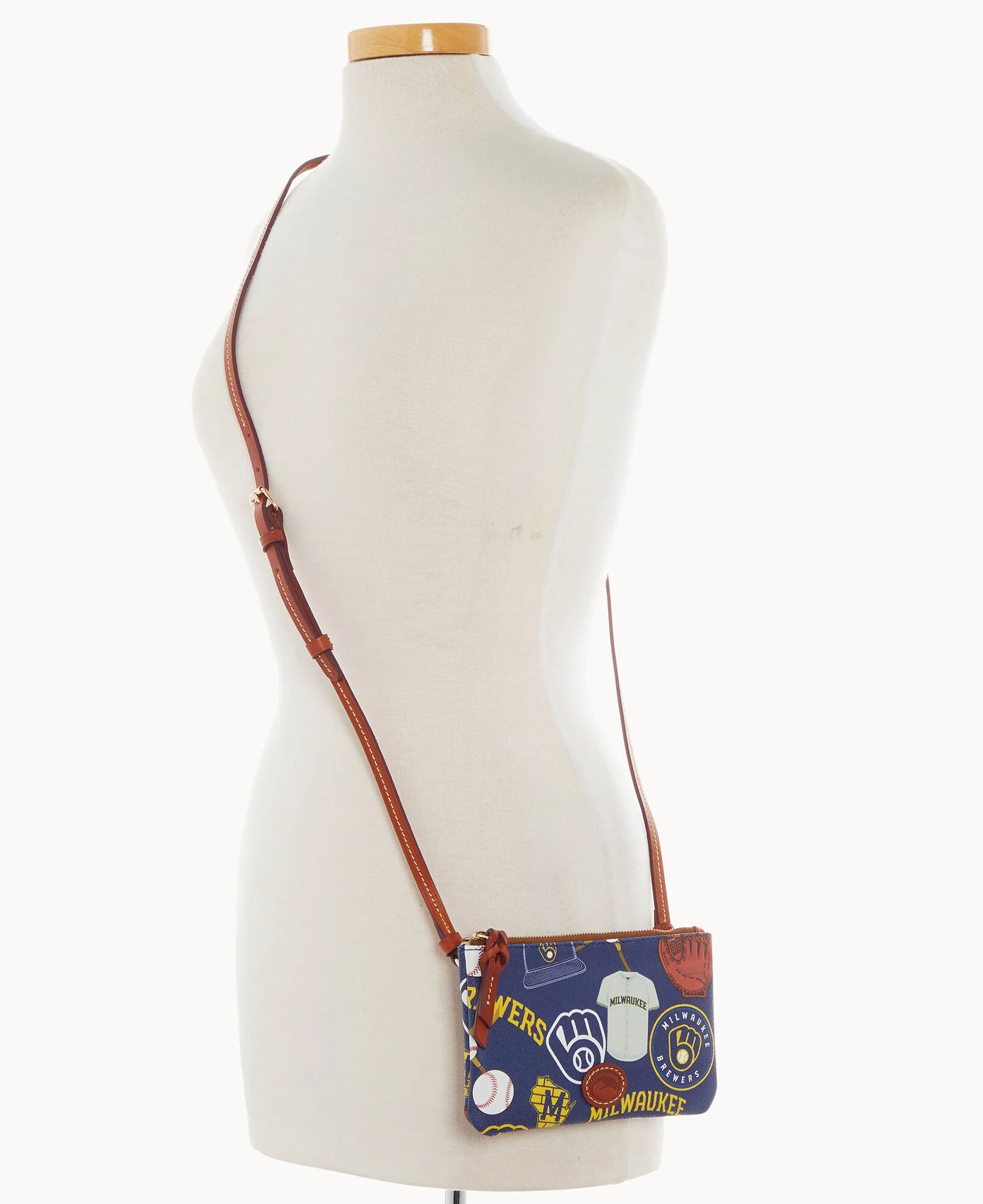 MLB Brewers Top Zip Crossbody - Image 4