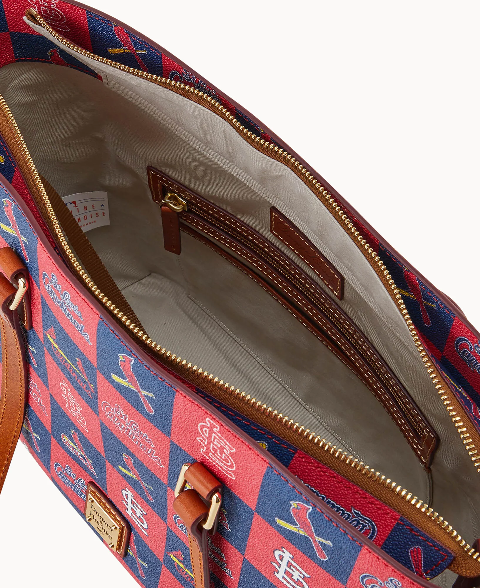 MLB Cardinals Zip Tote - Image 3