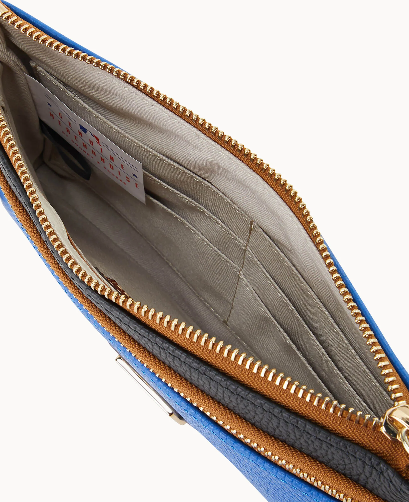 MLB Dodgers Double Zip Wristlet - Image 2