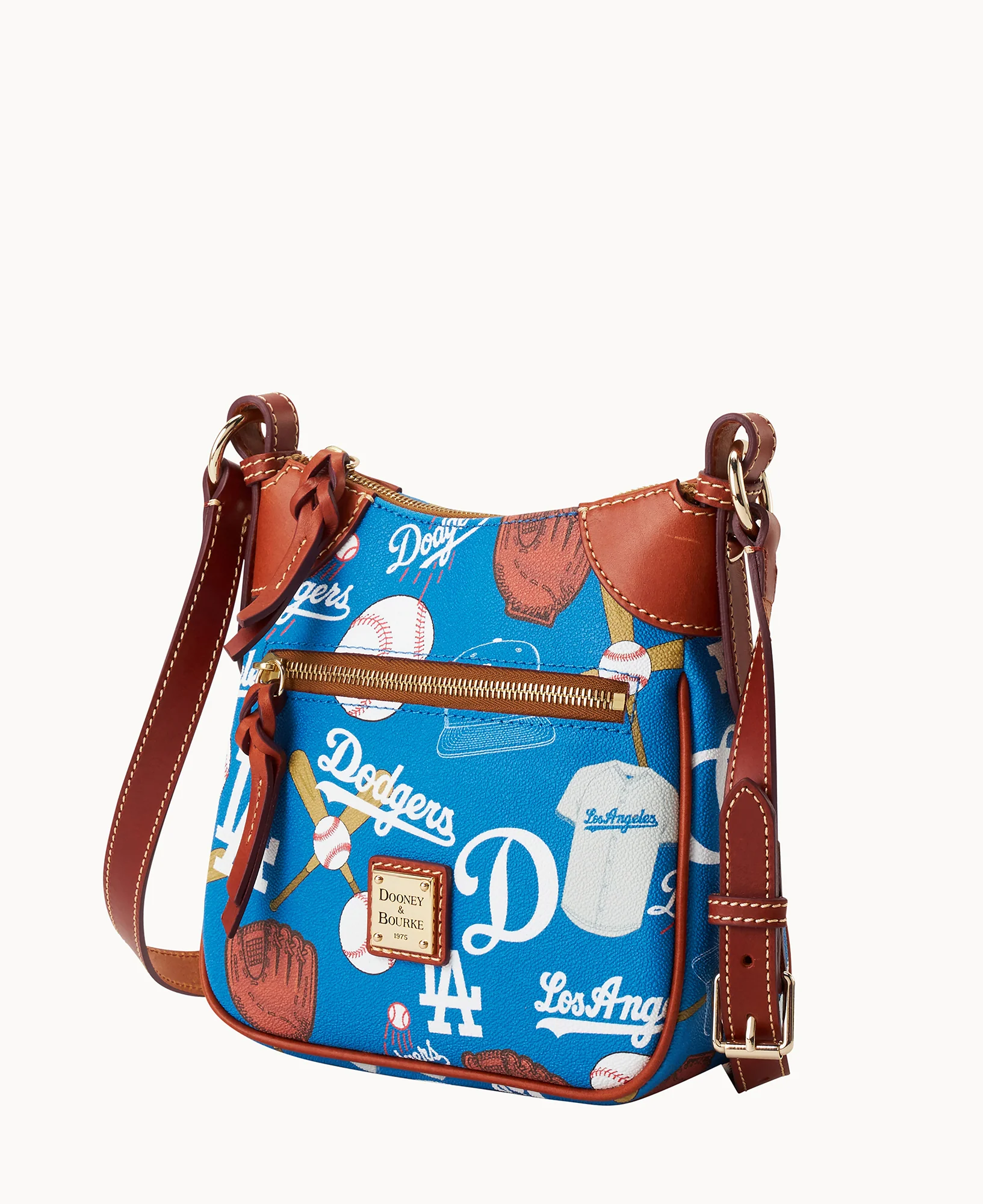 MLB Dodgers Front Zip Crossbody - Image 2