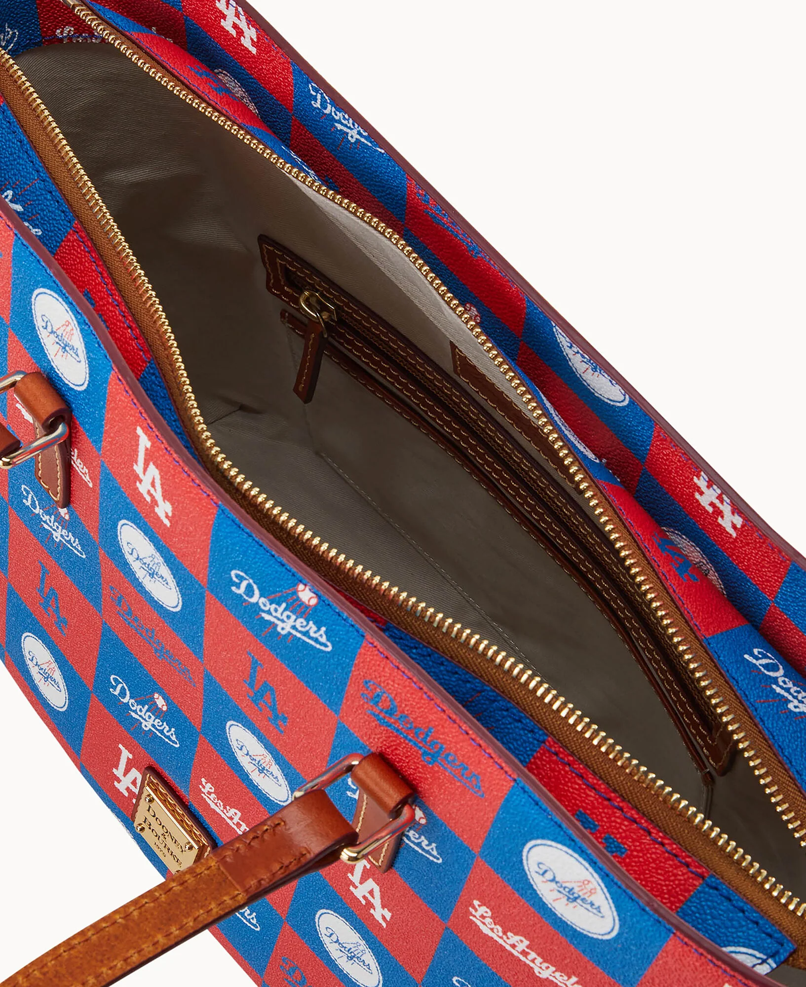 MLB Dodgers Zip Tote - Image 3