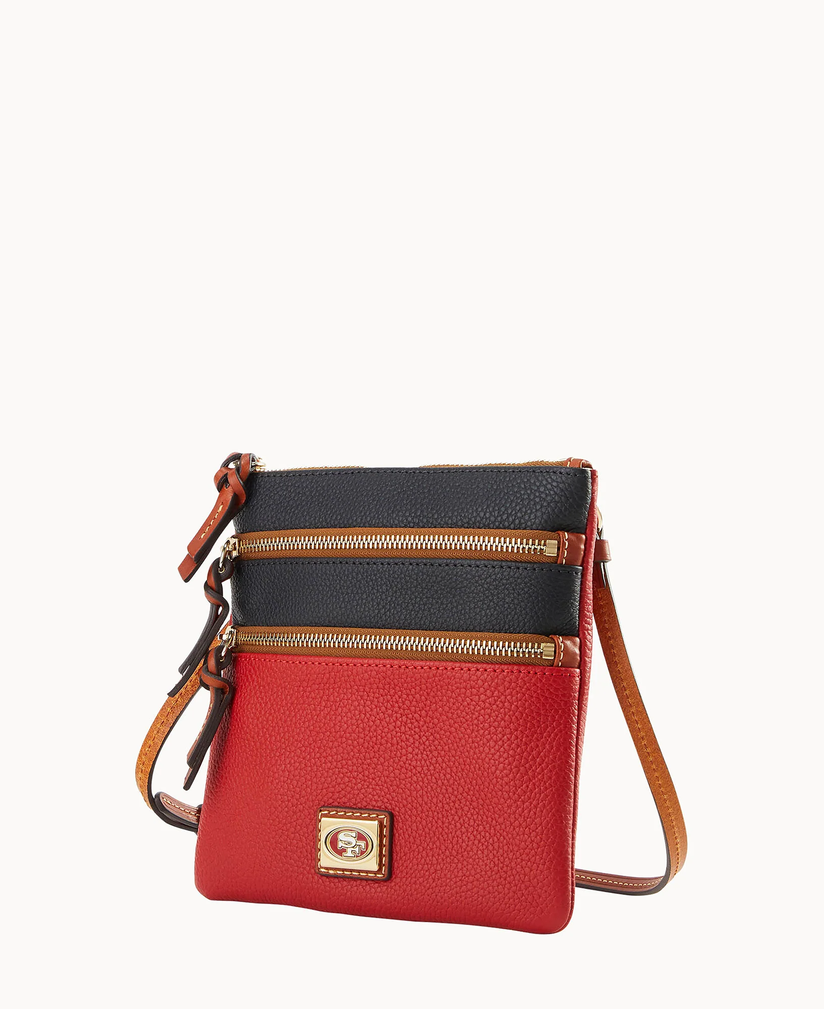 NFL 49ERS Triple Zip Crossbody - Image 2