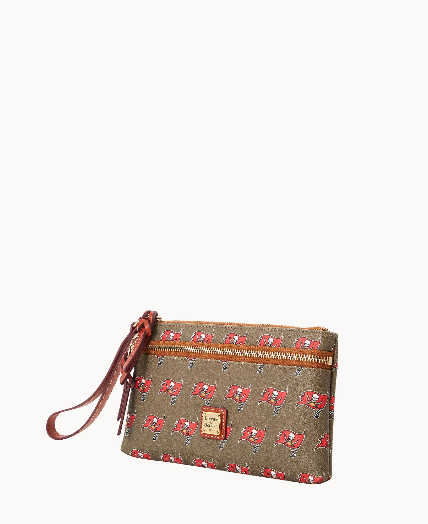 NFL Buccaneers Double Zip Wristlet - Image 2