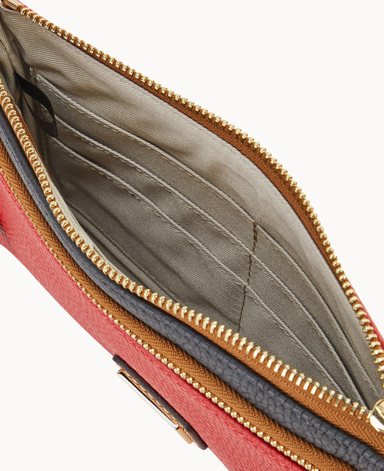 NFL Chiefs Double Zip Wristlet - Image 3