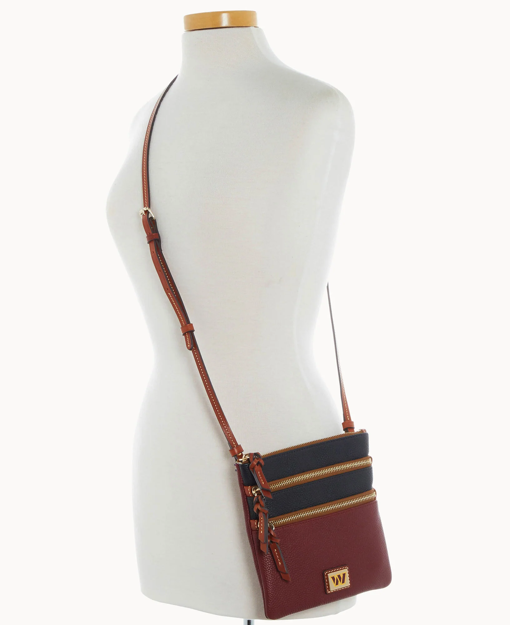 NFL Commanders Triple Zip Crossbody - Image 5