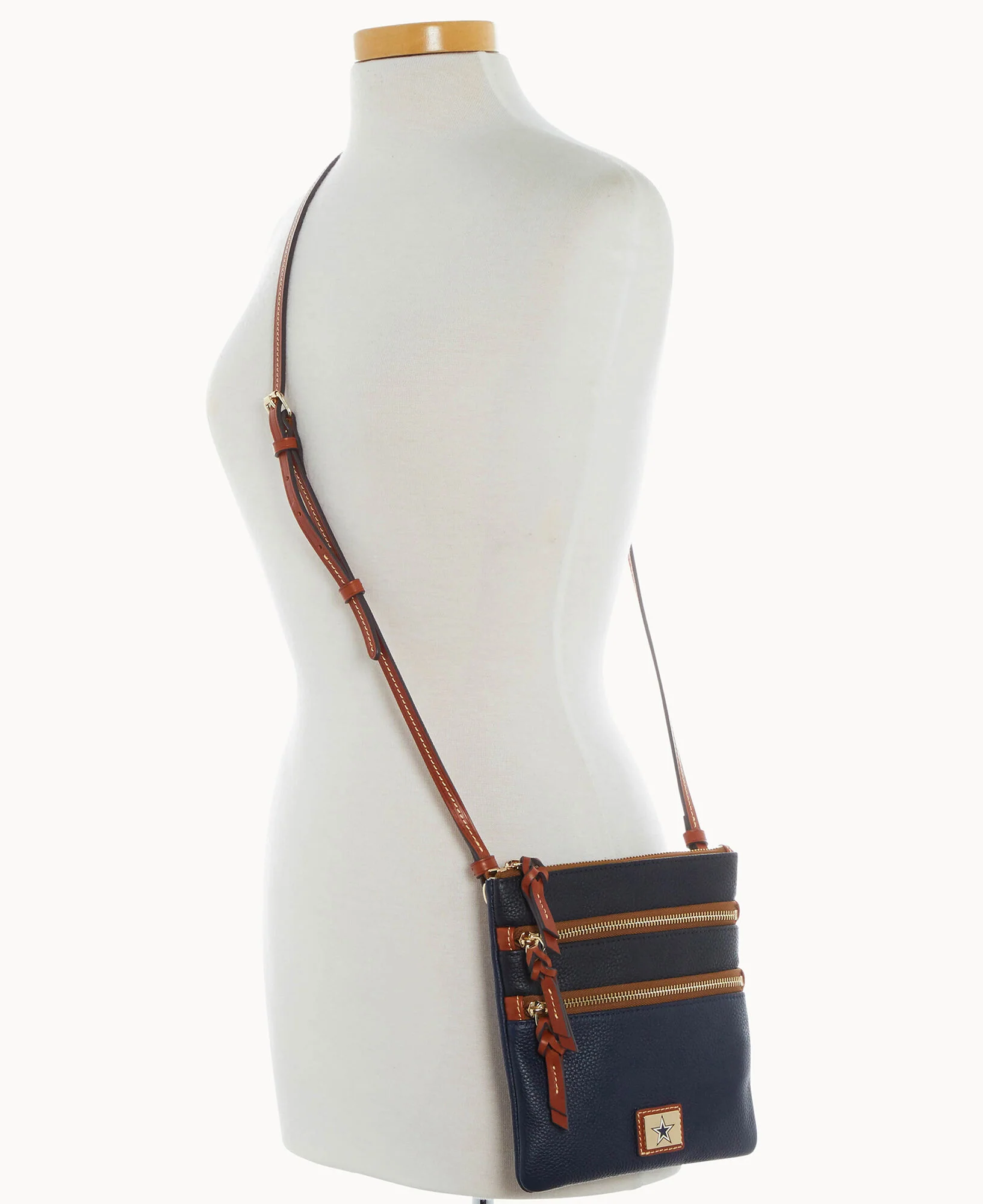NFL Cowboys Triple Zip Crossbody - Image 5