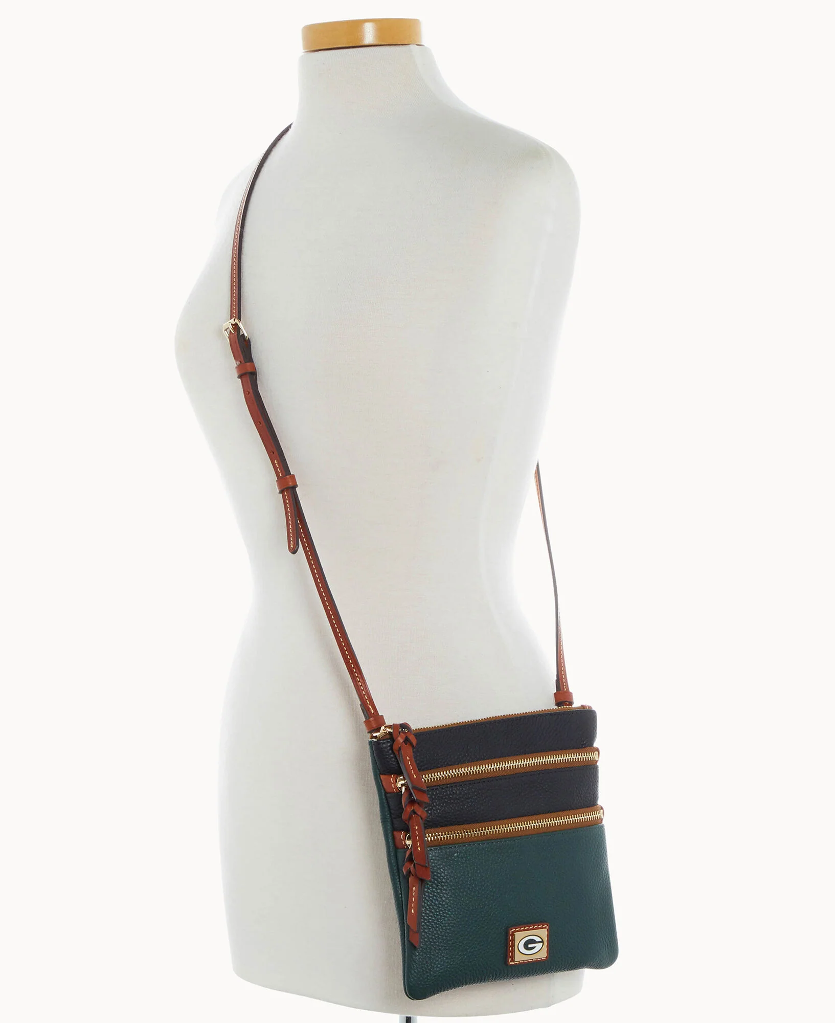 NFL Packers Triple Zip Crossbody - Image 4