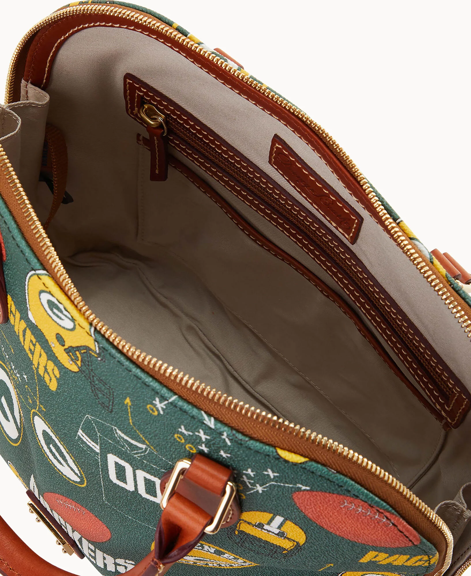 NFL Packers Zip Zip Satchel - Image 3
