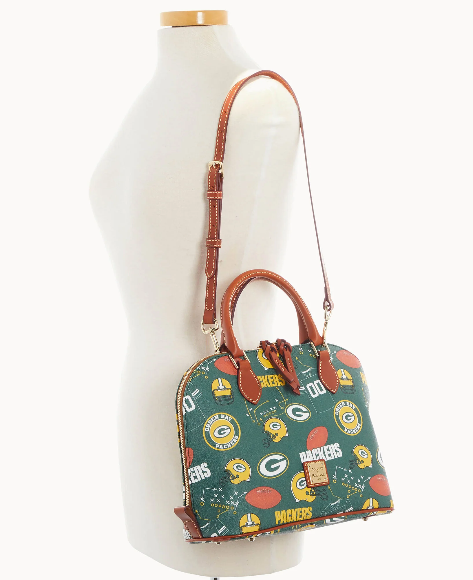 NFL Packers Zip Zip Satchel - Image 4