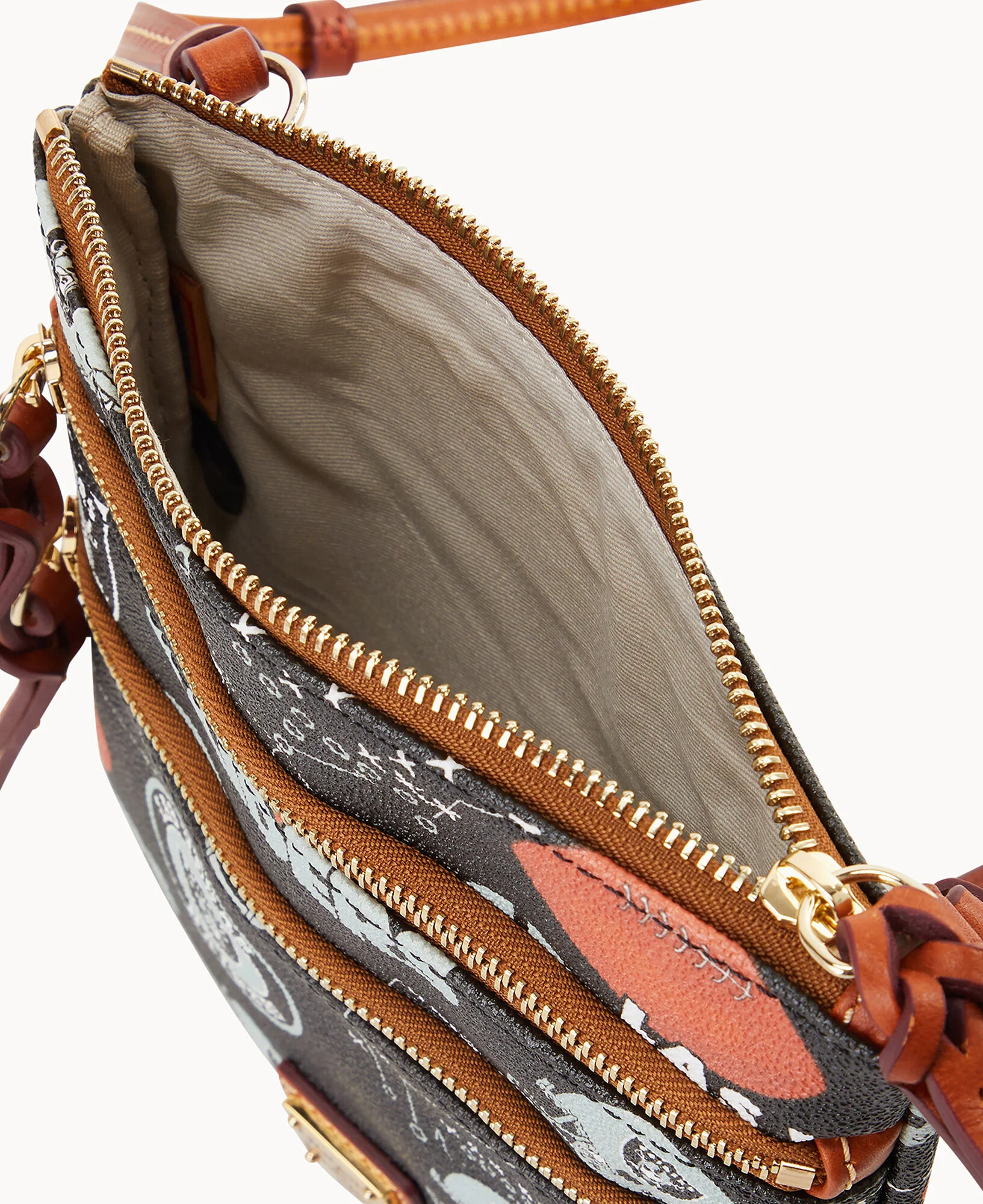 NFL Raiders Triple Zip Crossbody - Image 3