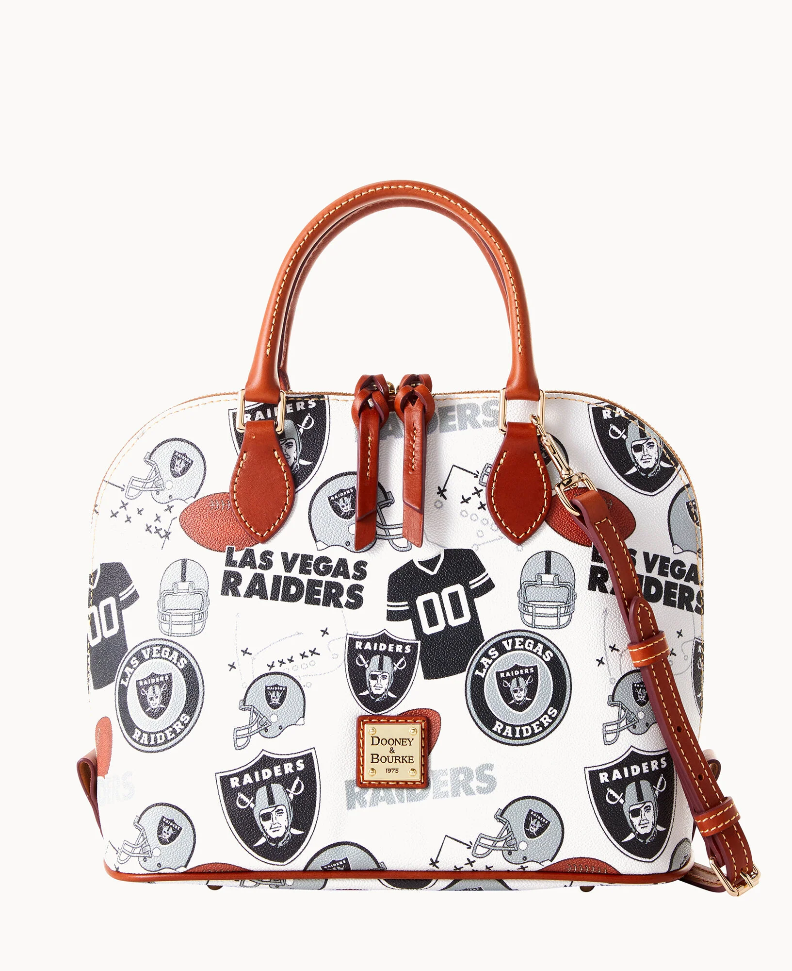 NFL Raiders Zip Zip Satchel - Image 5