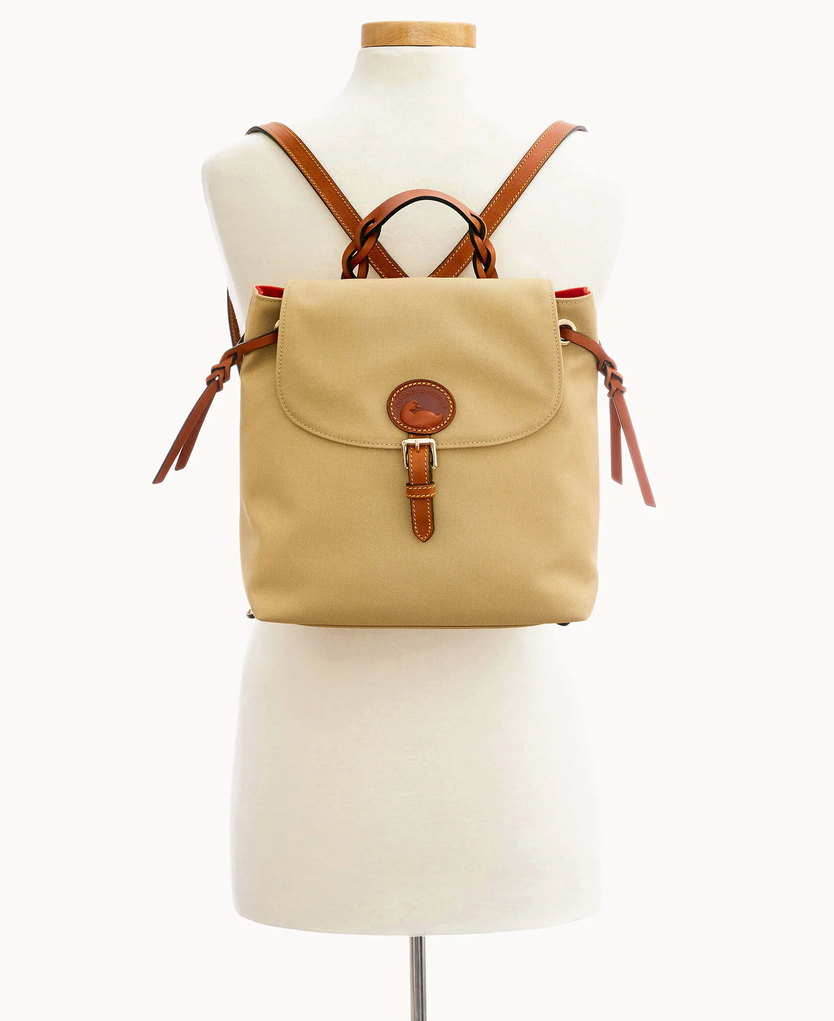 Nylon Flap Backpack - Image 4